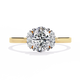 Dolce Luce Solitaire Diamond Ring
