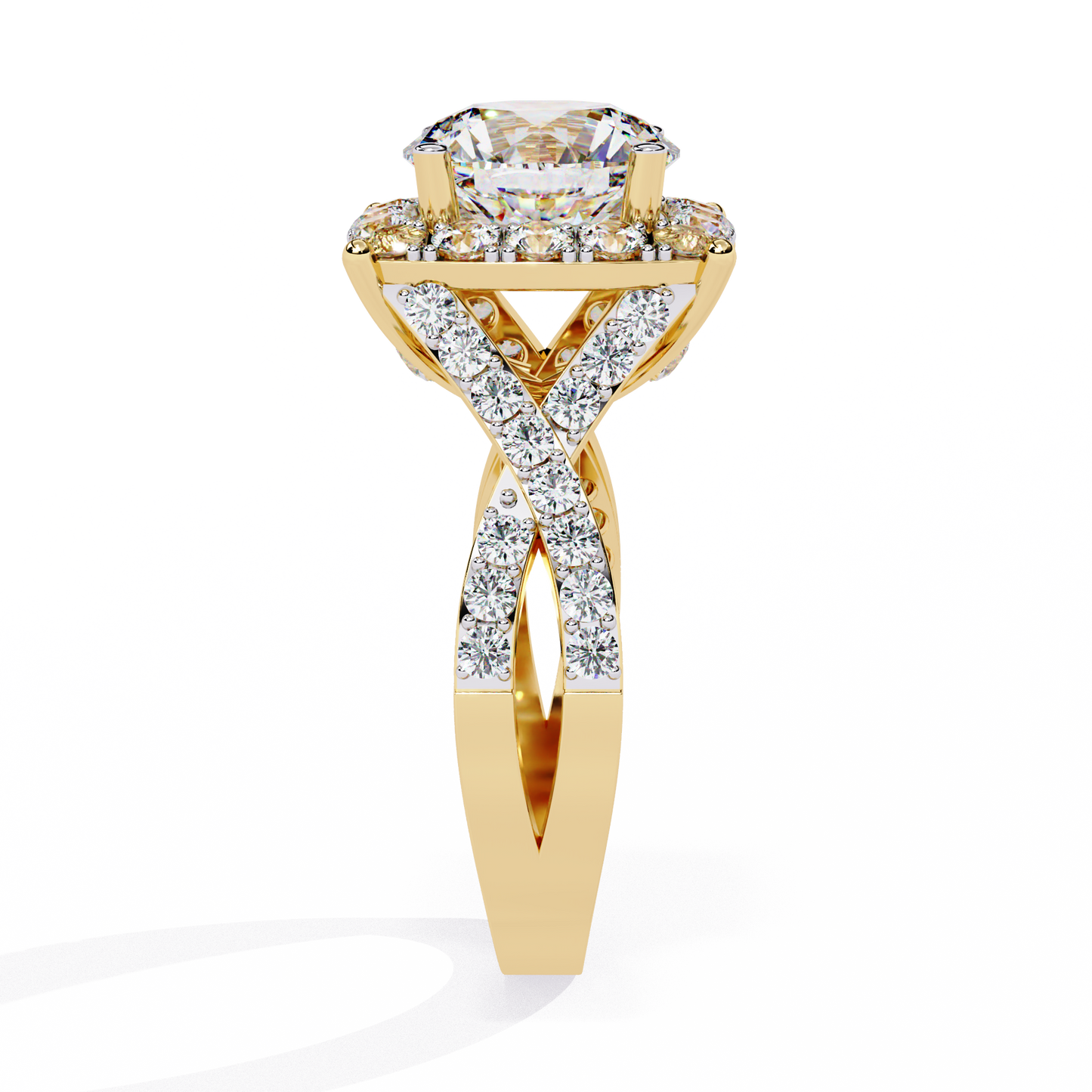 Sovrana Solitaire Diamond Ring
