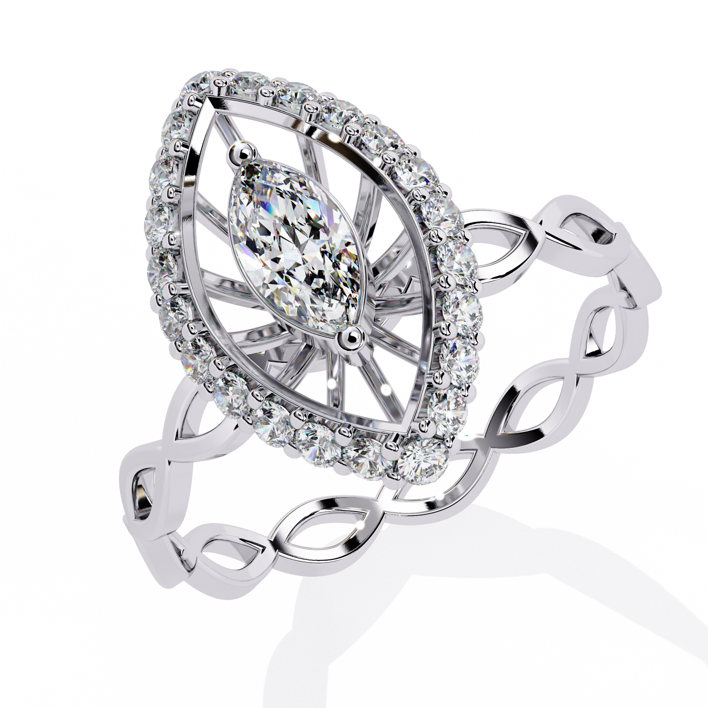Aria di Seta Diamond Ring