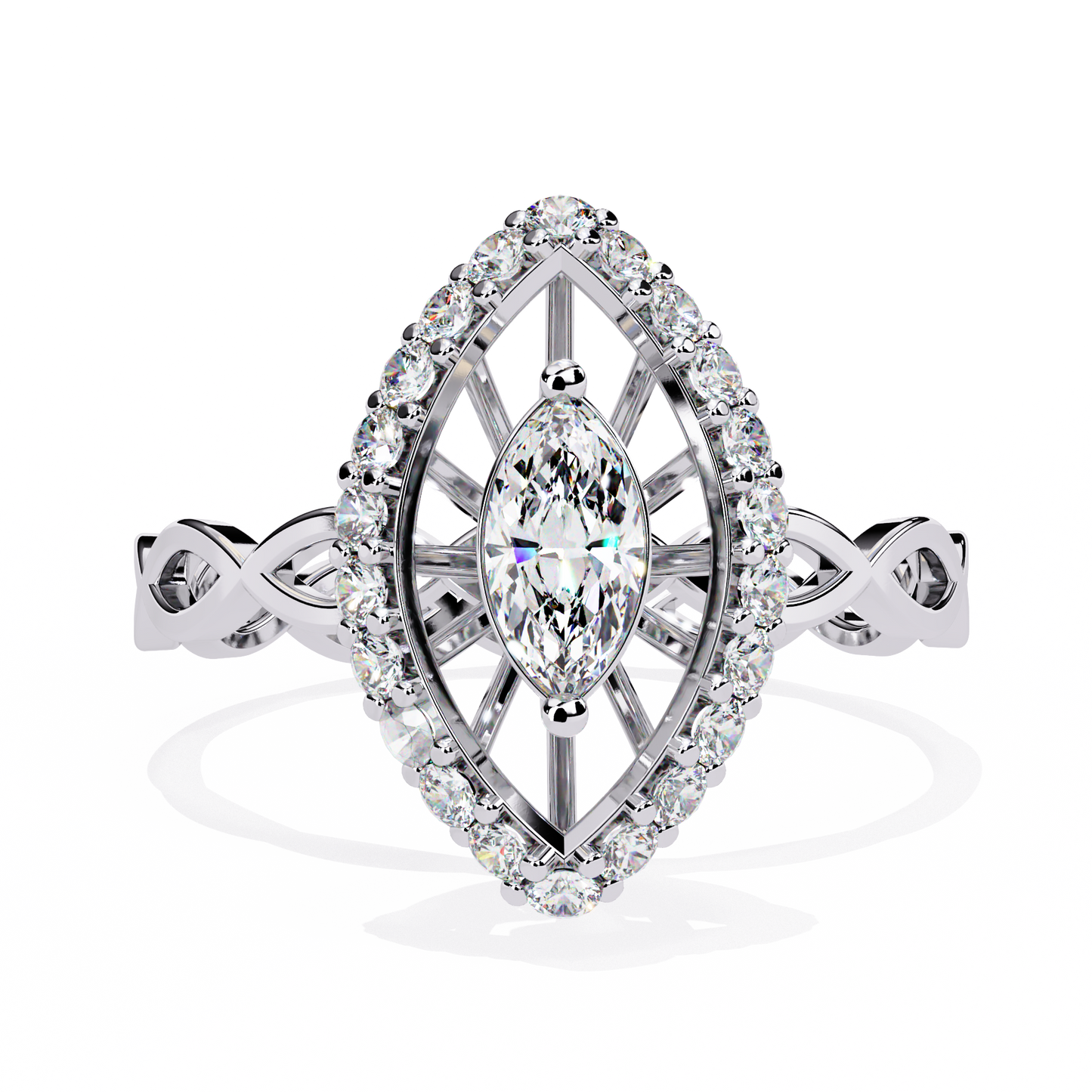 Aria di Seta Diamond Ring