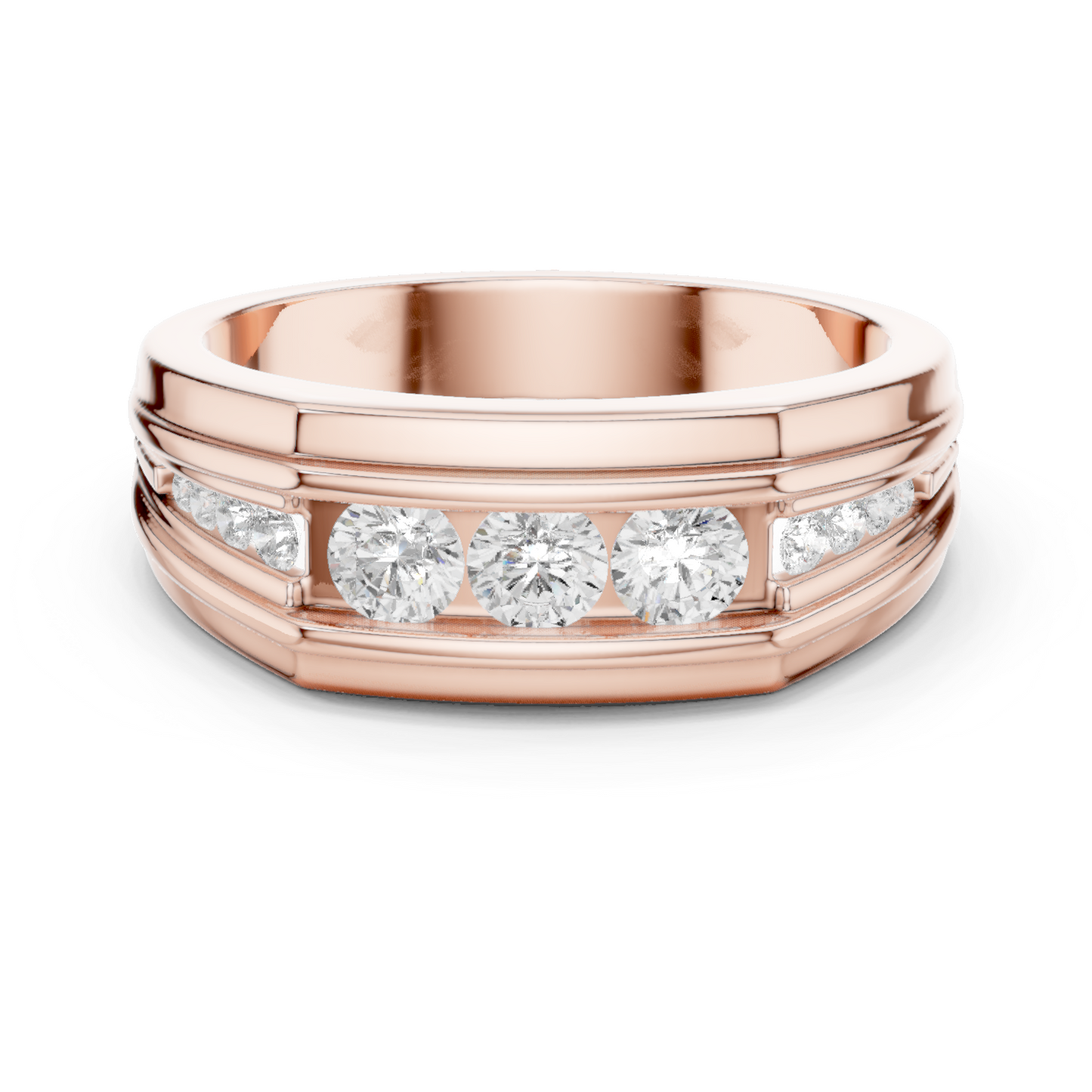 The Monarch Band Diamond Ring for Men