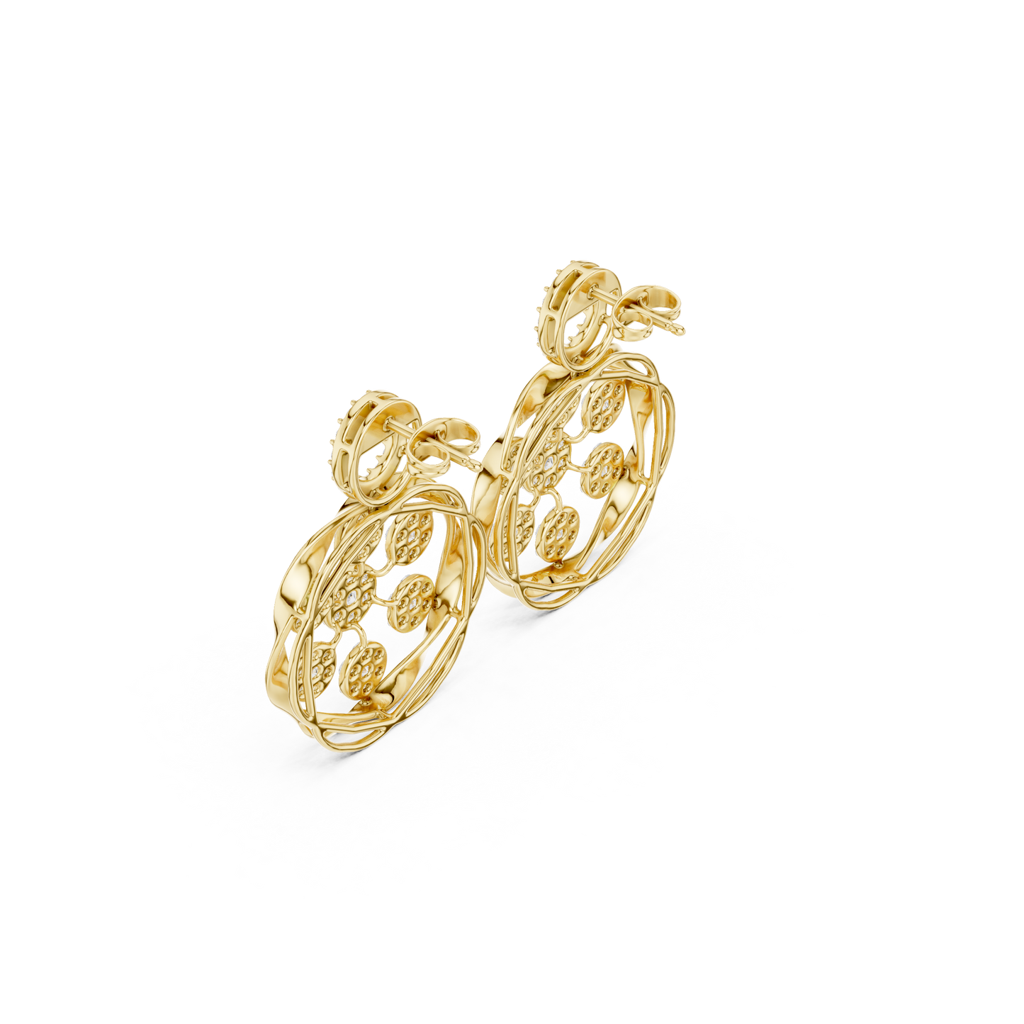 Goccia d’Oro Diamond Earrings