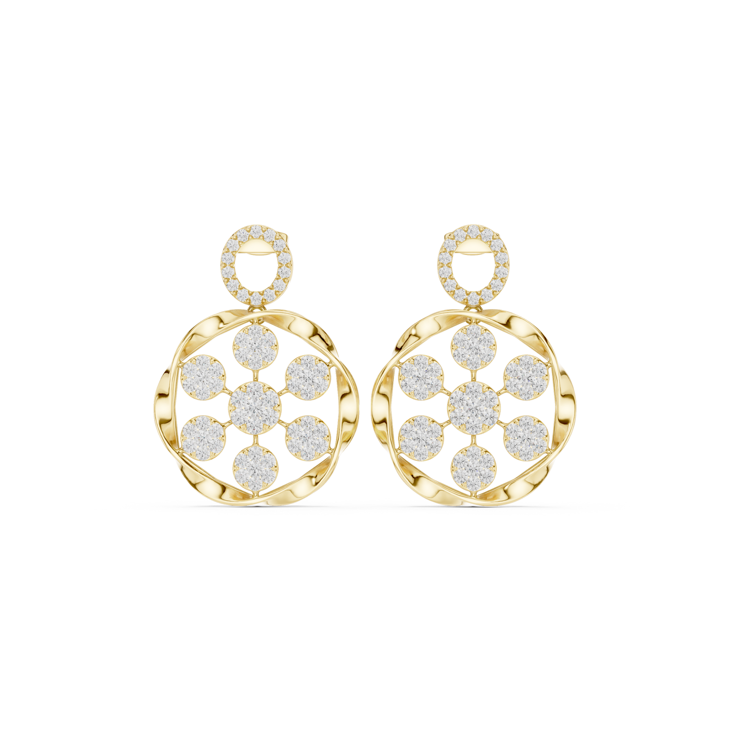 Goccia d’Oro Diamond Earrings