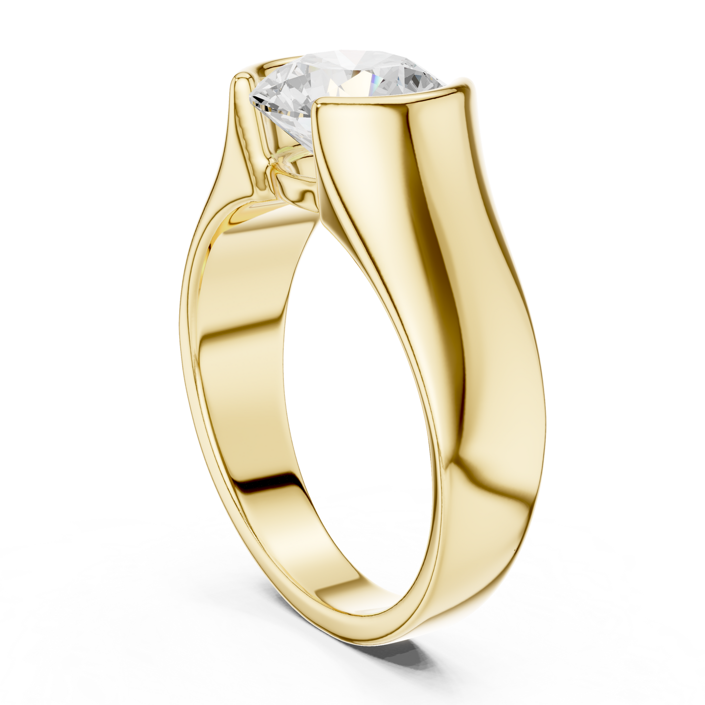 Sceptre Solitaire Ring for Men