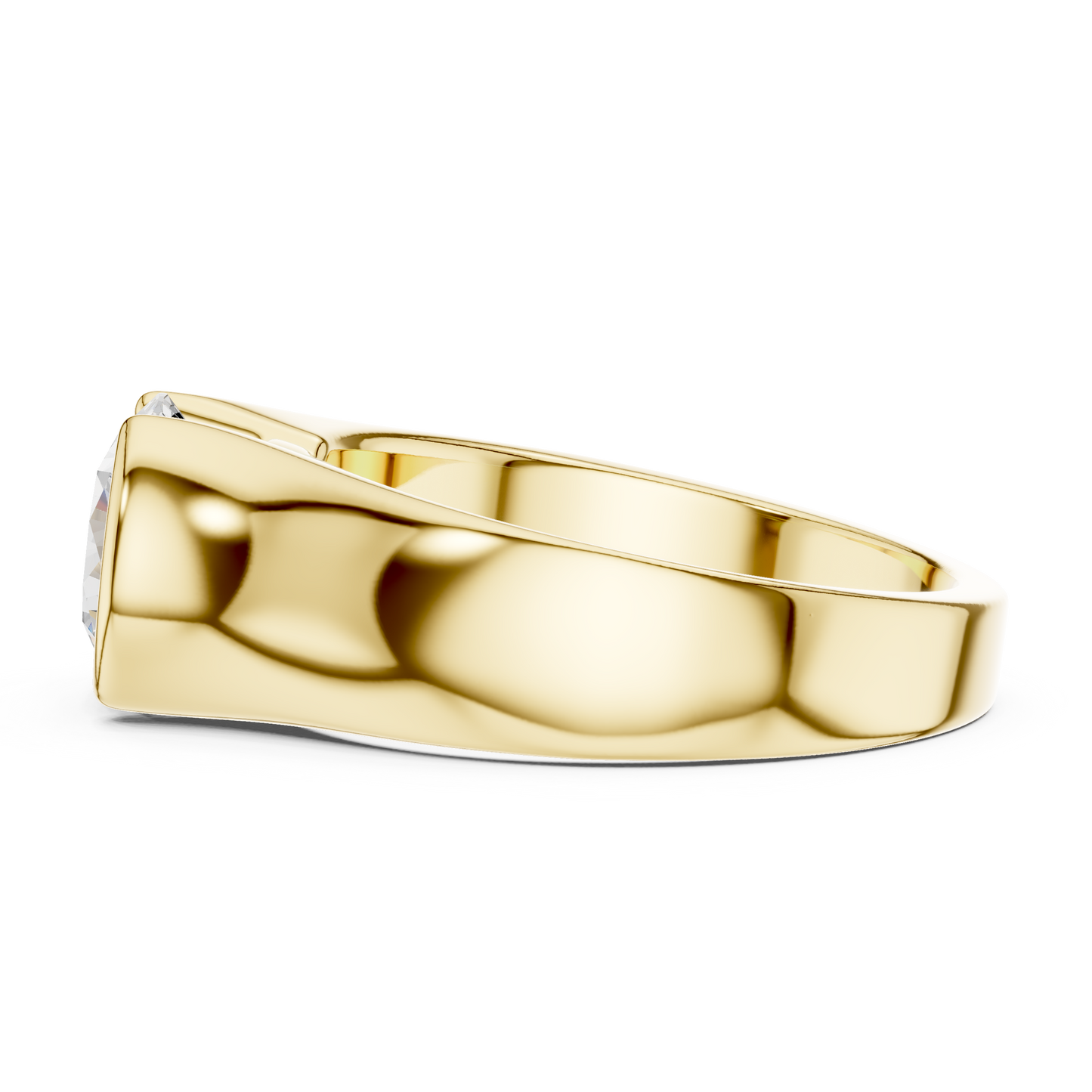 Sceptre Solitaire Ring for Men