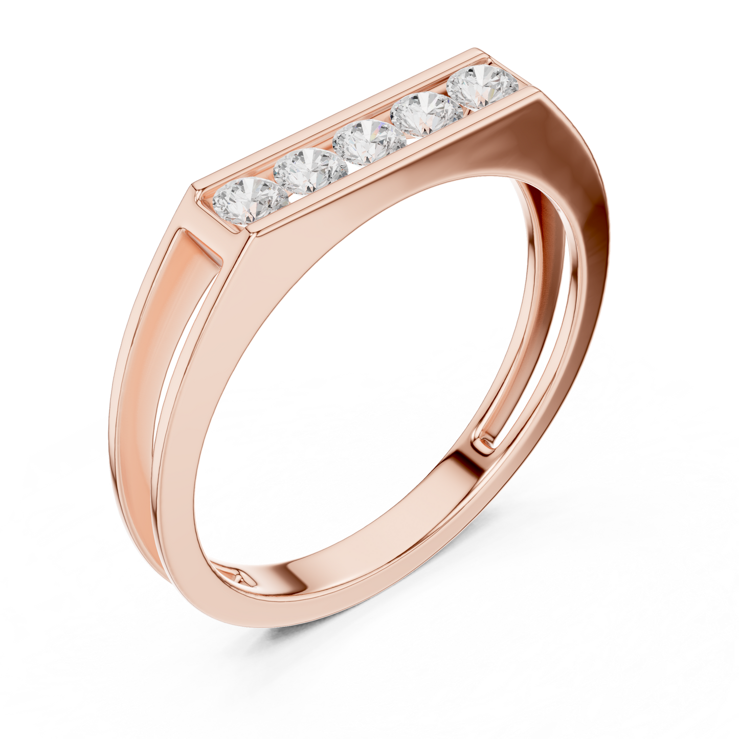 Cavalier Diamond Ring for Men