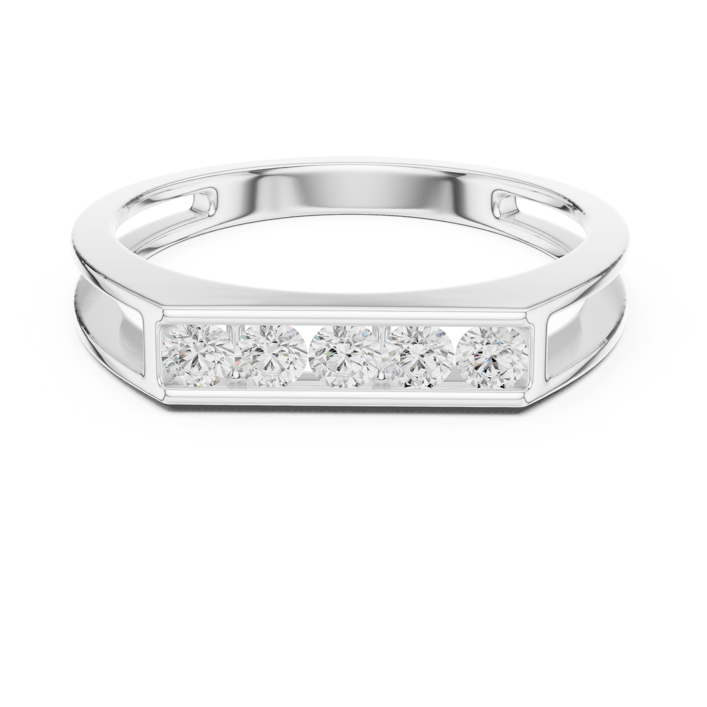 Cavalier Diamond Ring for Men