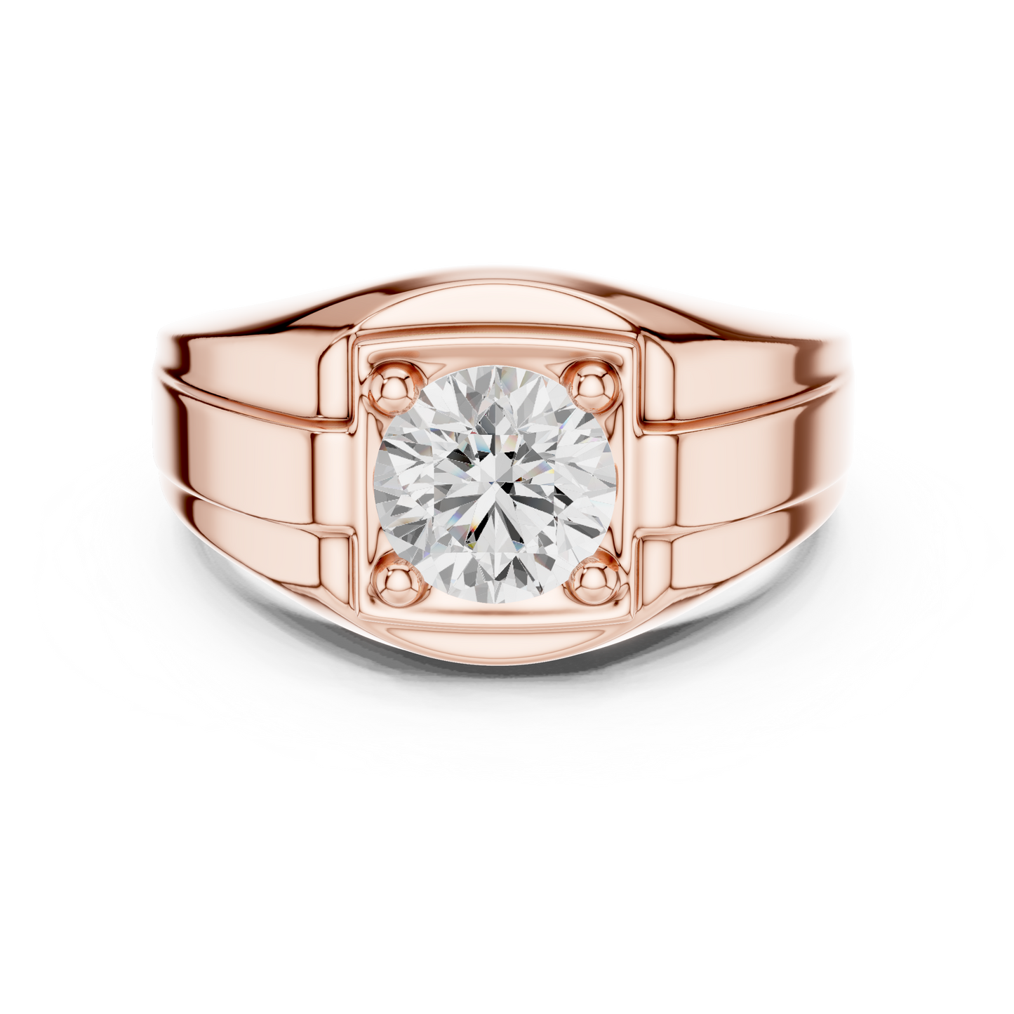 Talon Solitaire Ring for Men
