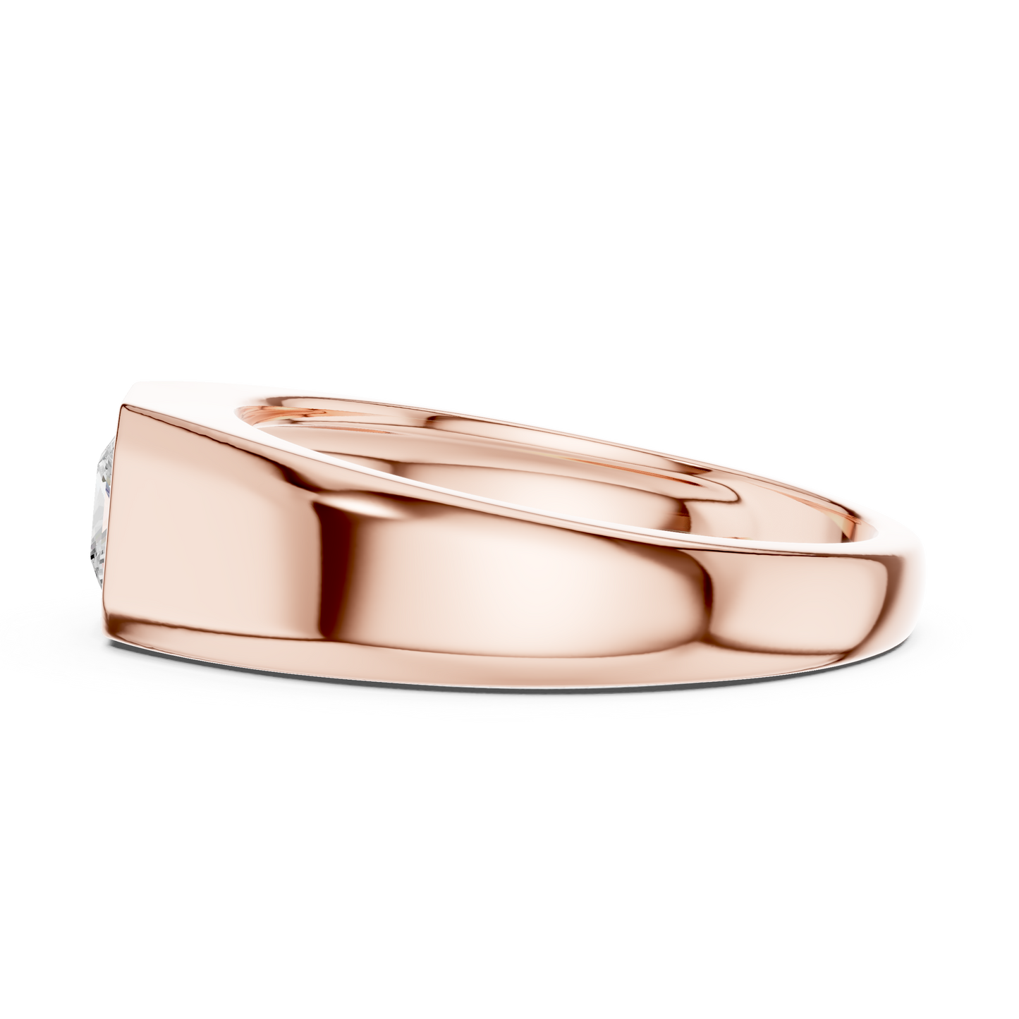 Rune Solitaire Diamond Ring for Men