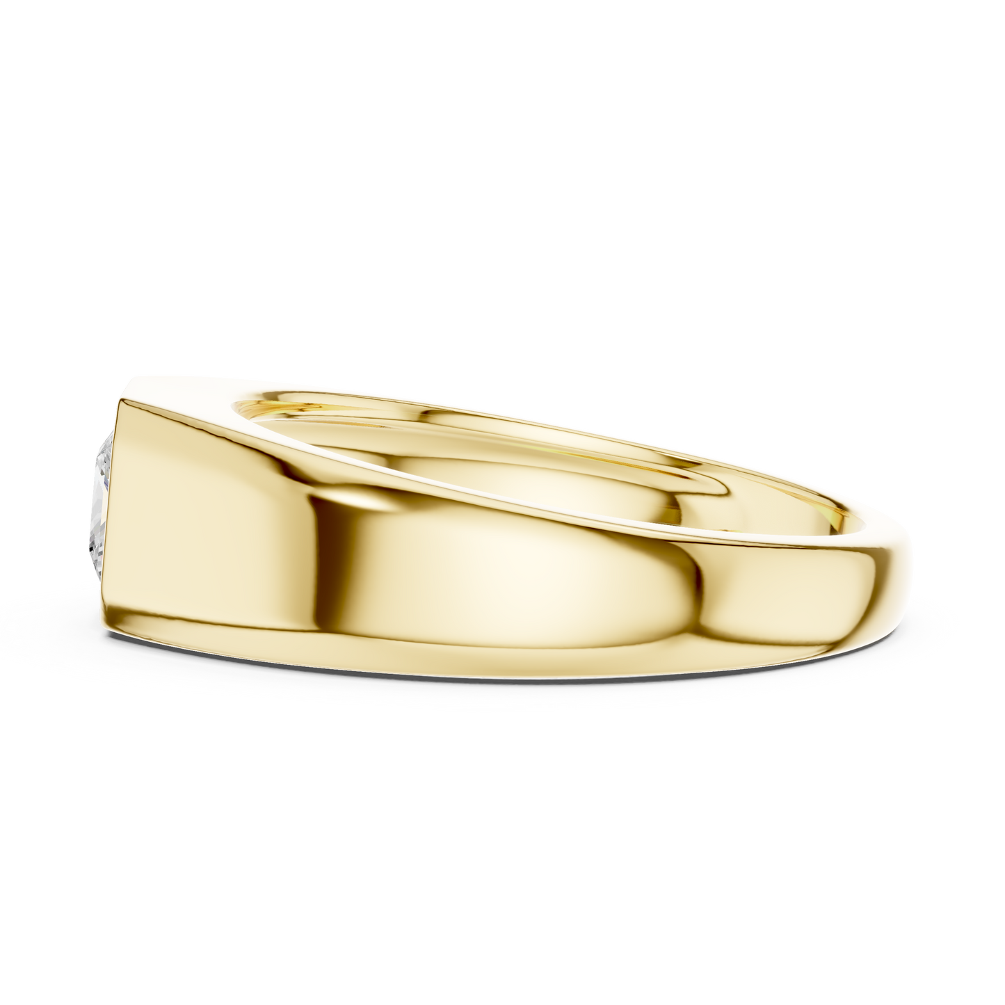 Rune Solitaire Diamond Ring for Men
