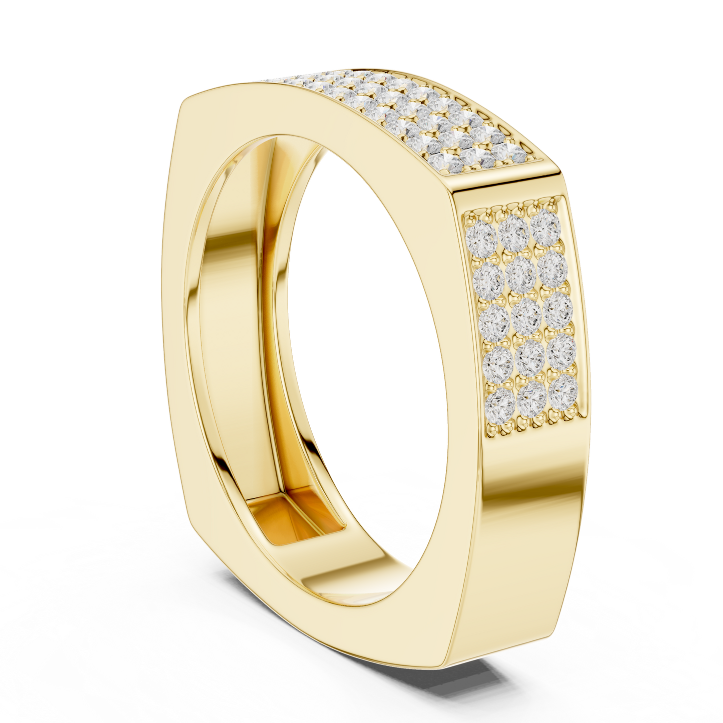 Bastion Diamond Ring for Men