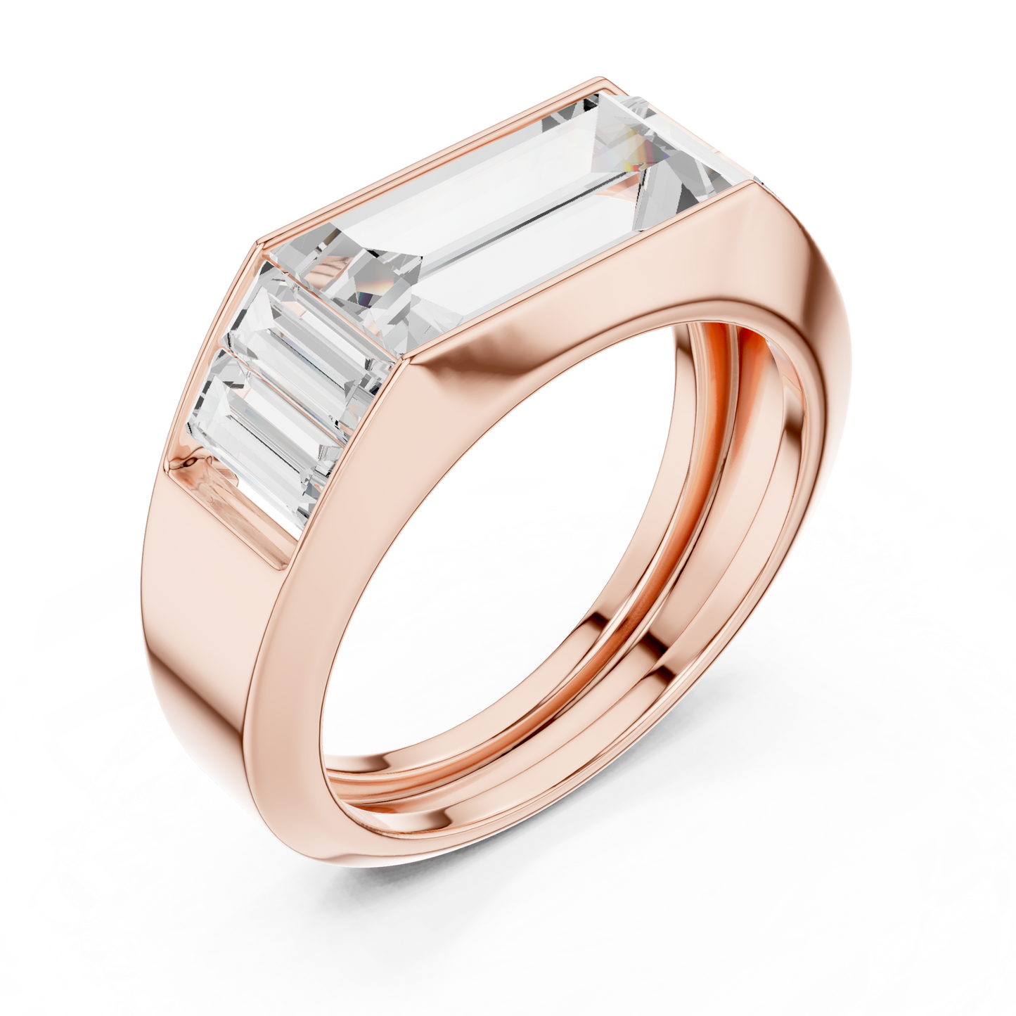 Zarion Solitaire Ring for Men