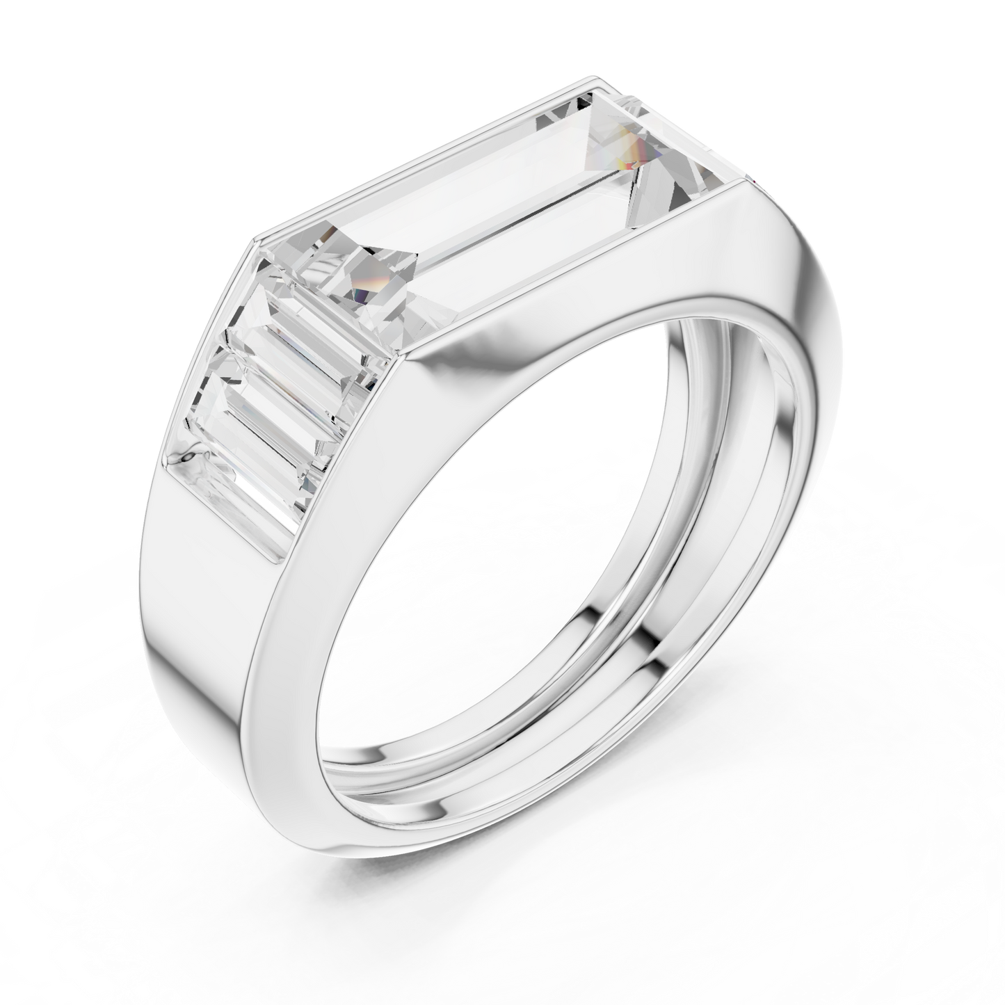 Zarion Solitaire Ring for Men