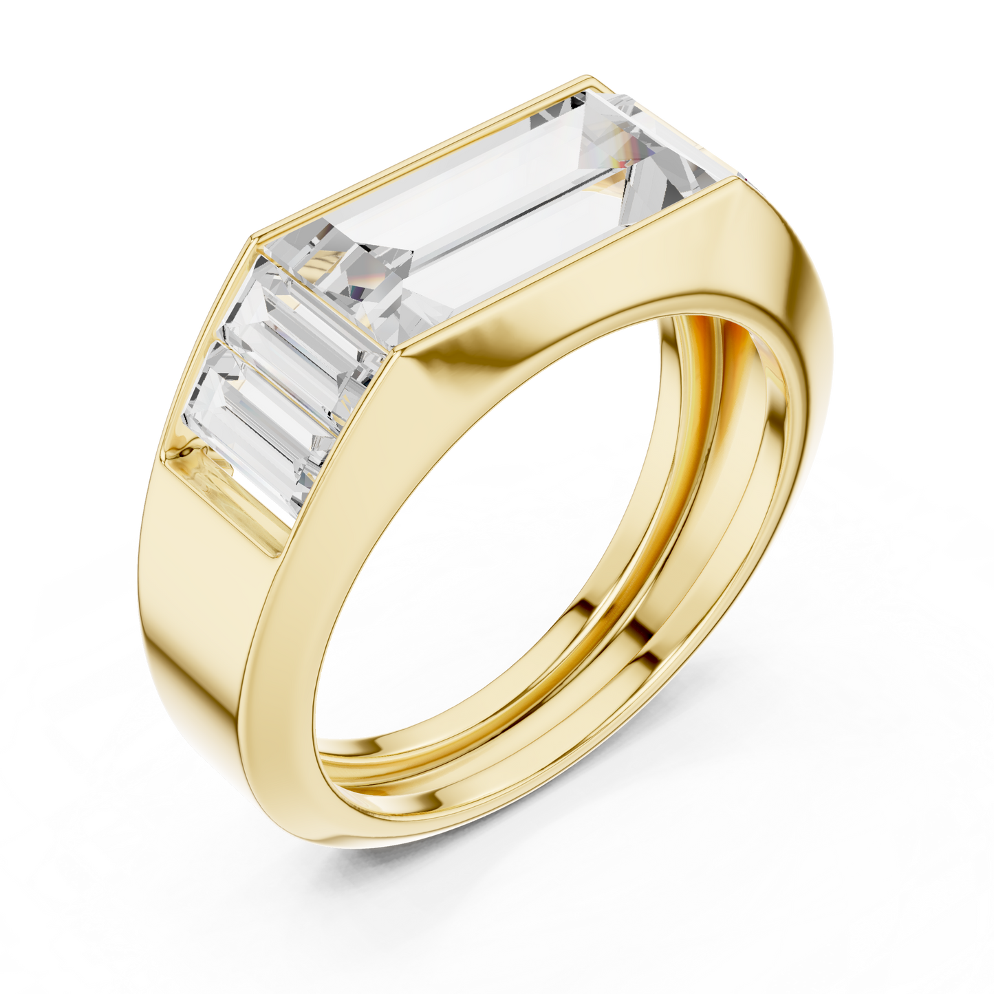 Zarion Solitaire Ring for Men