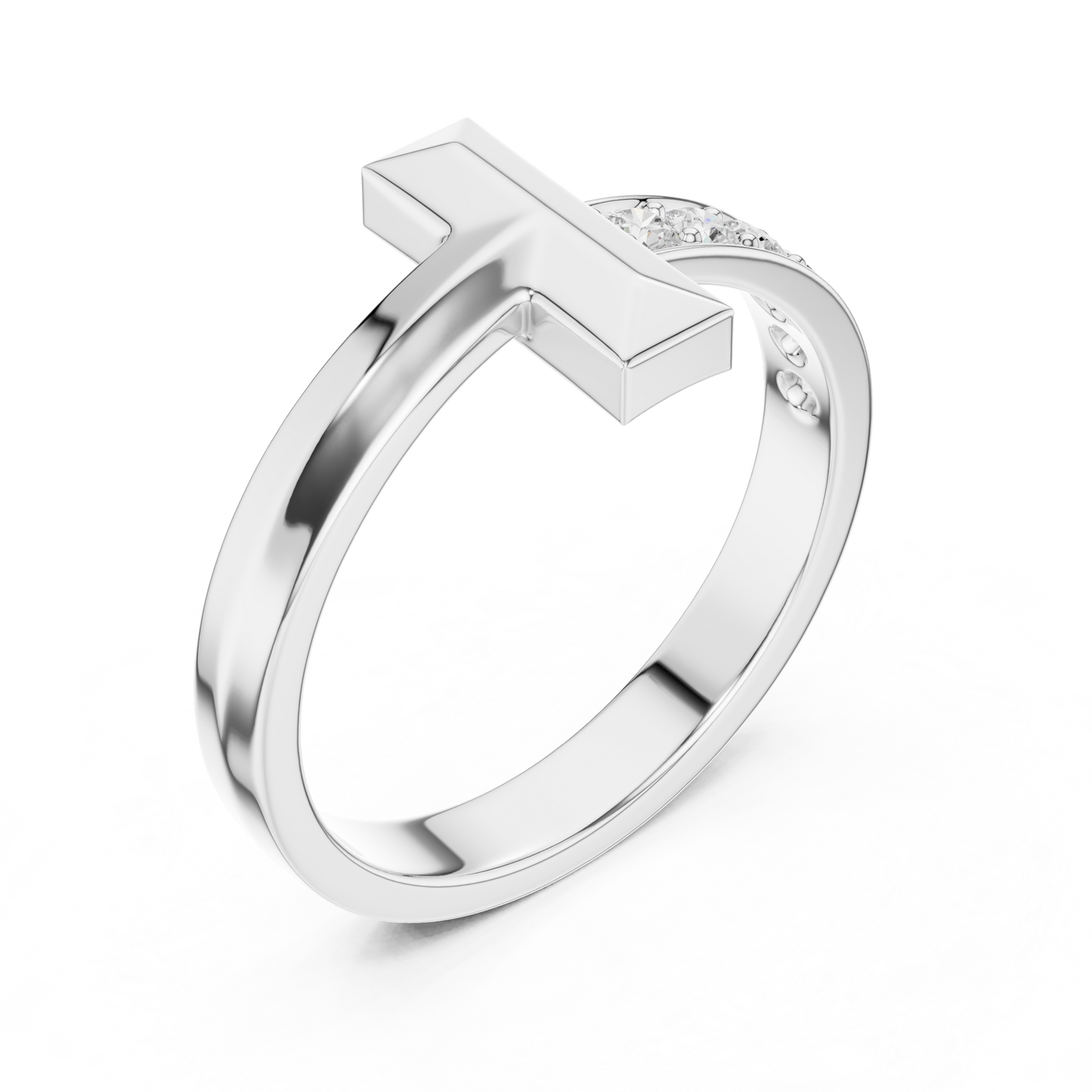 The Alpha Band Ring for Men