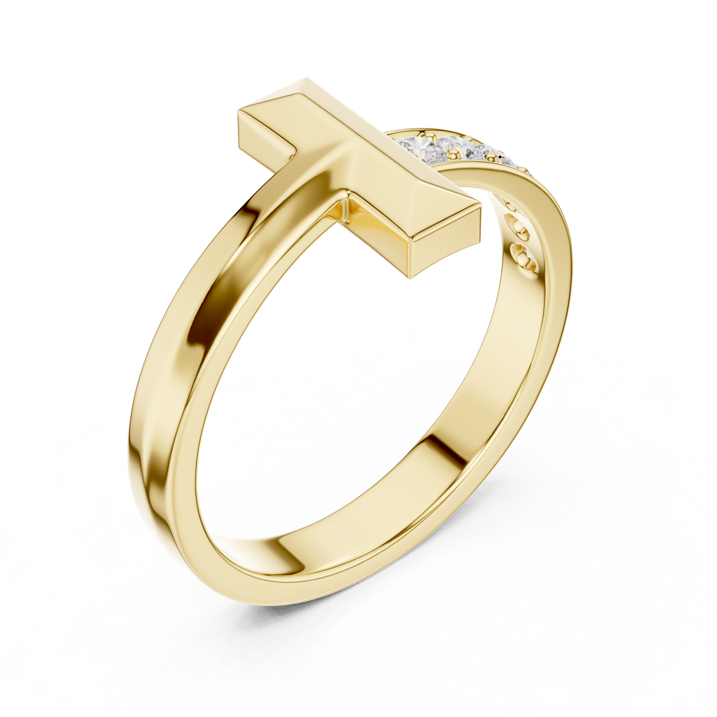 The Alpha Band Ring for Men