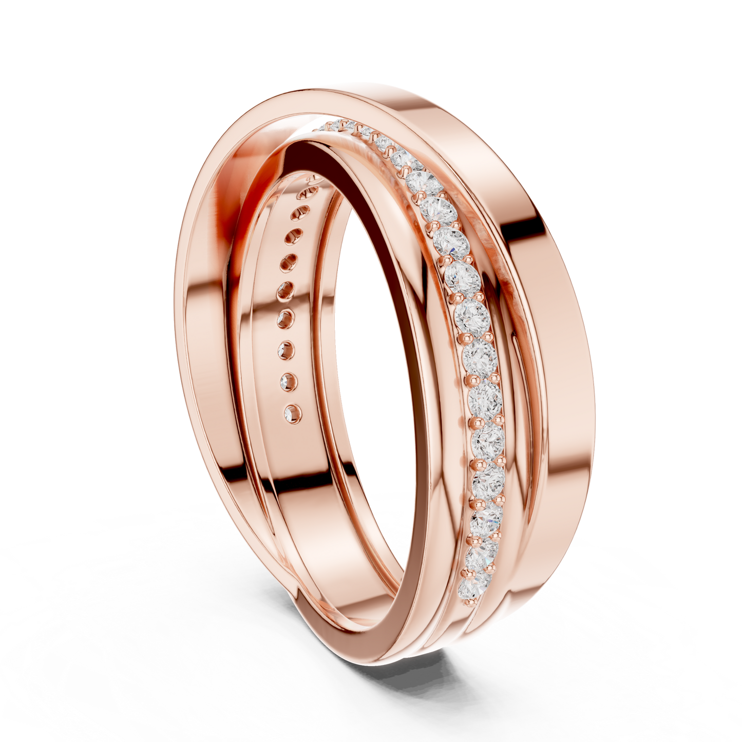 Brim Diamond Ring for Men
