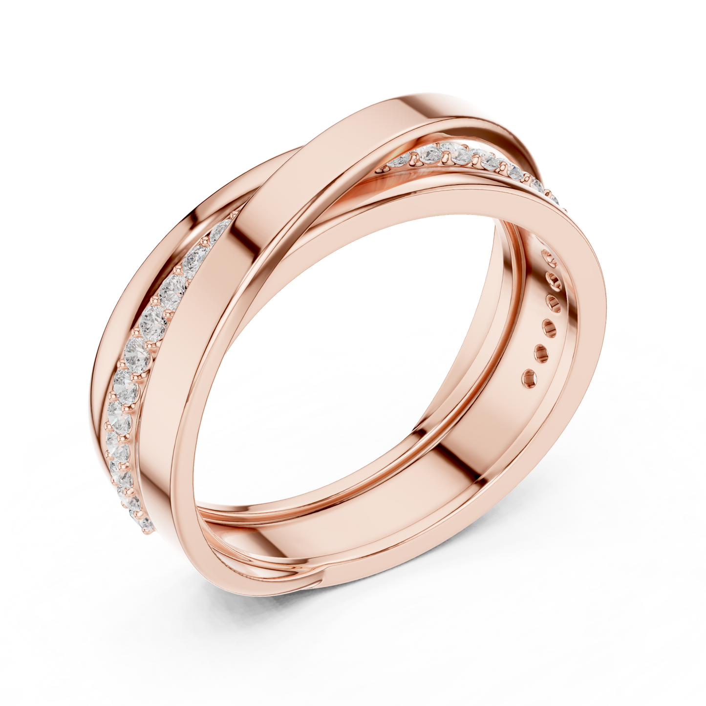 Brim Diamond Ring for Men