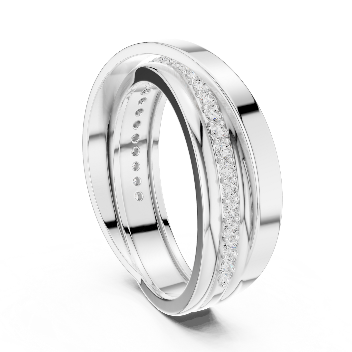 Brim Diamond Ring for Men