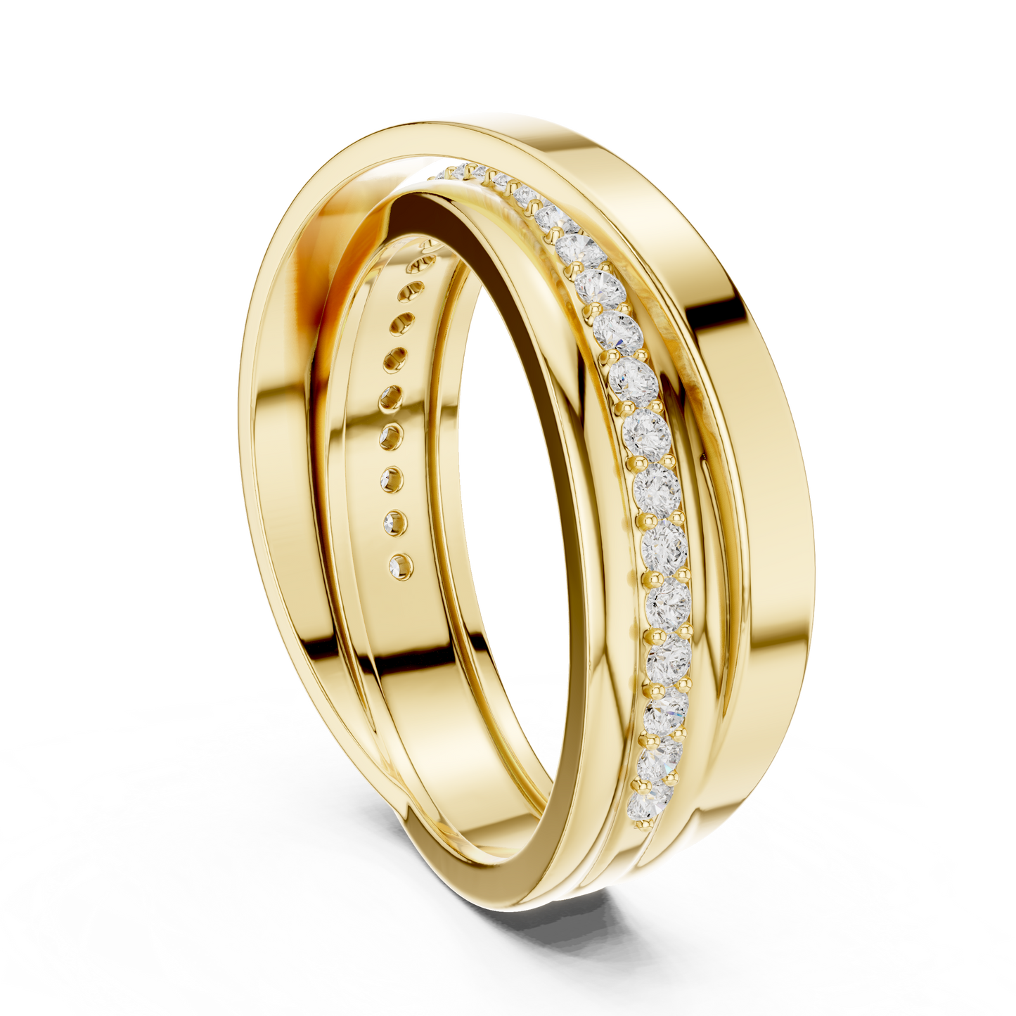 Brim Diamond Ring for Men