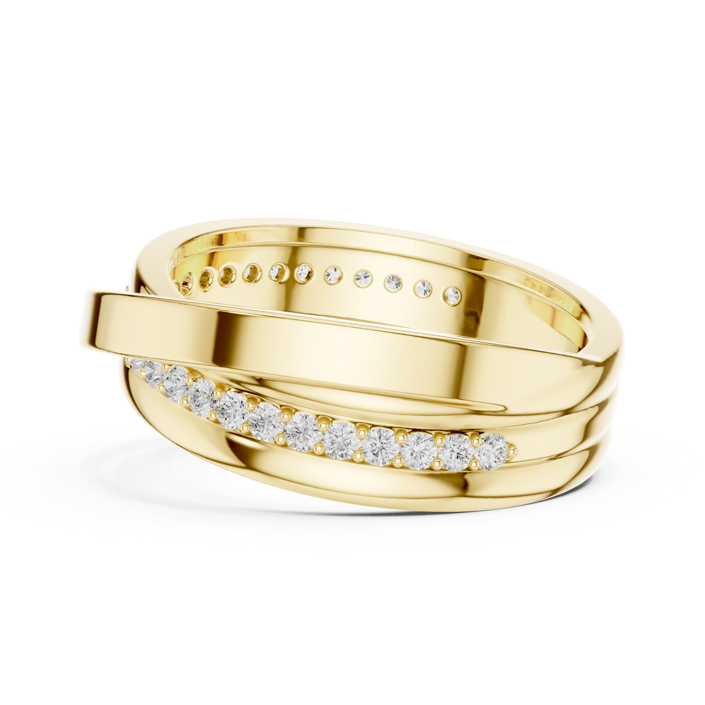 Brim Diamond Ring for Men
