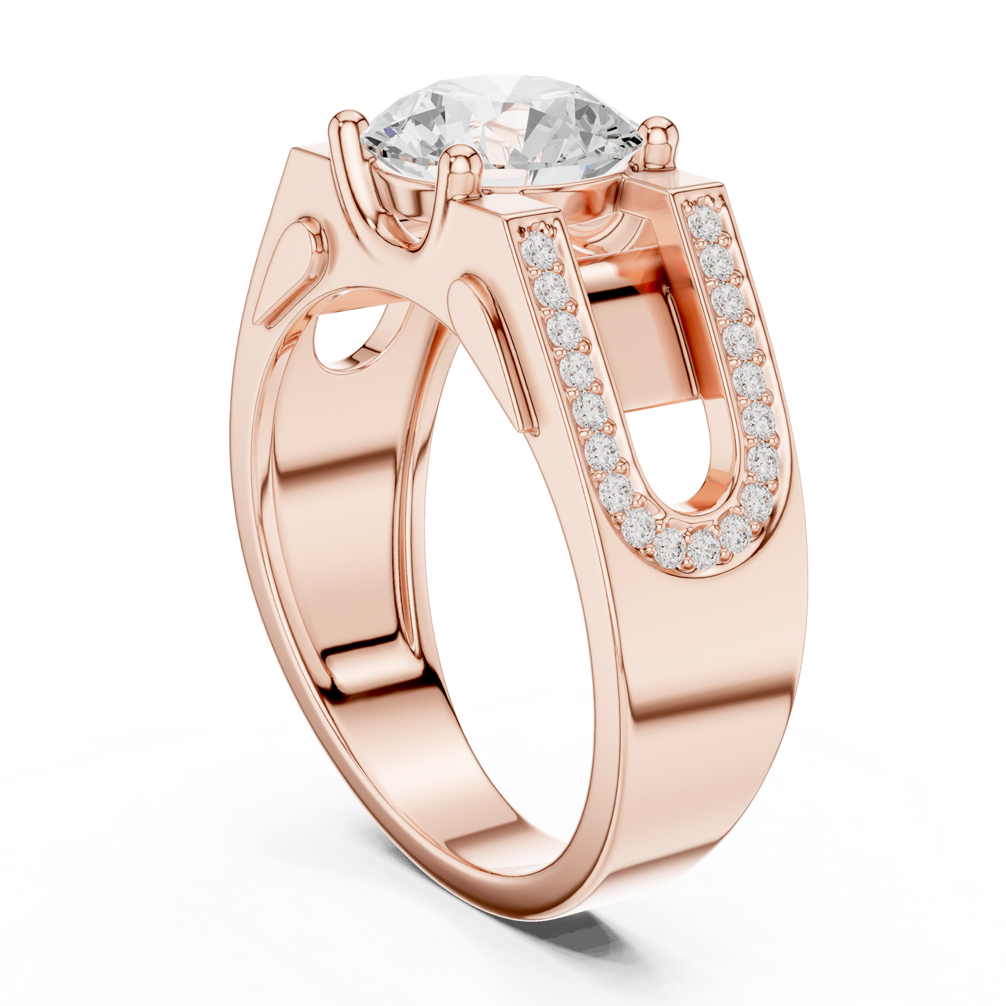 Arvandor Solitaire Ring for Men