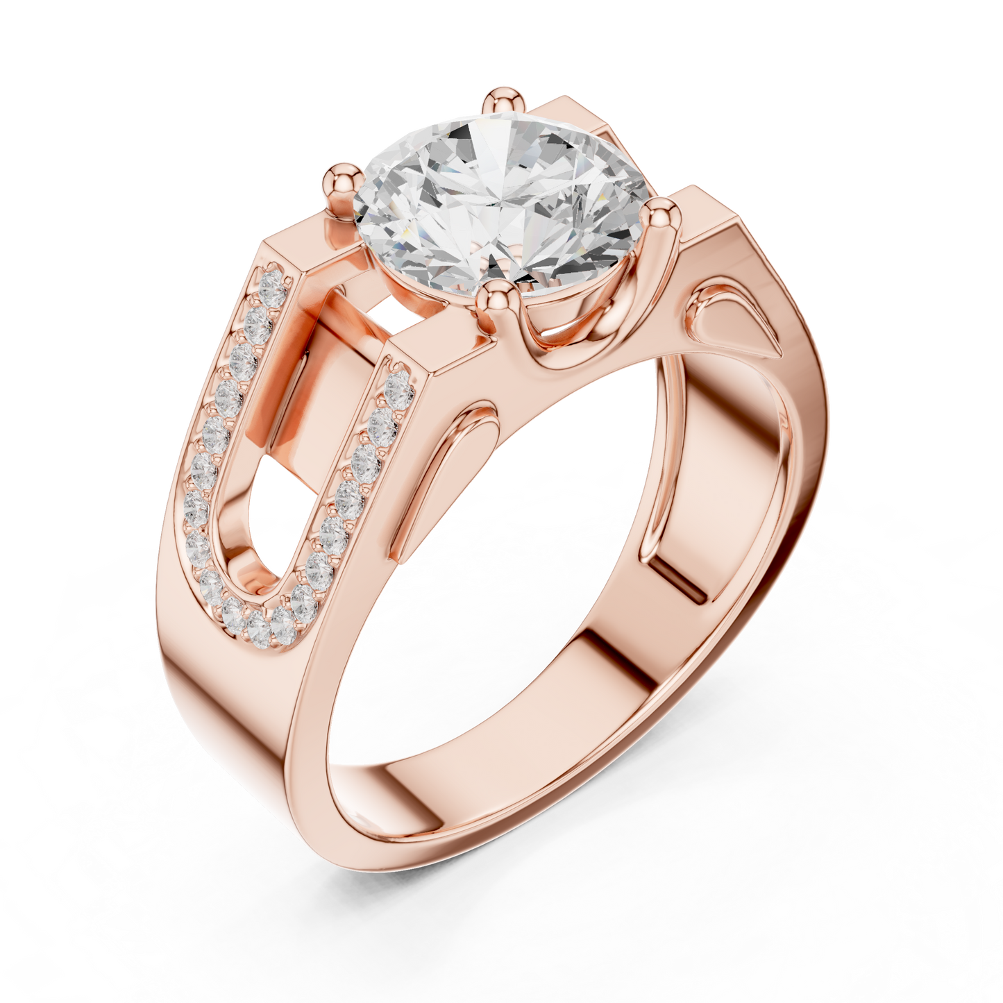 Arvandor Solitaire Ring for Men