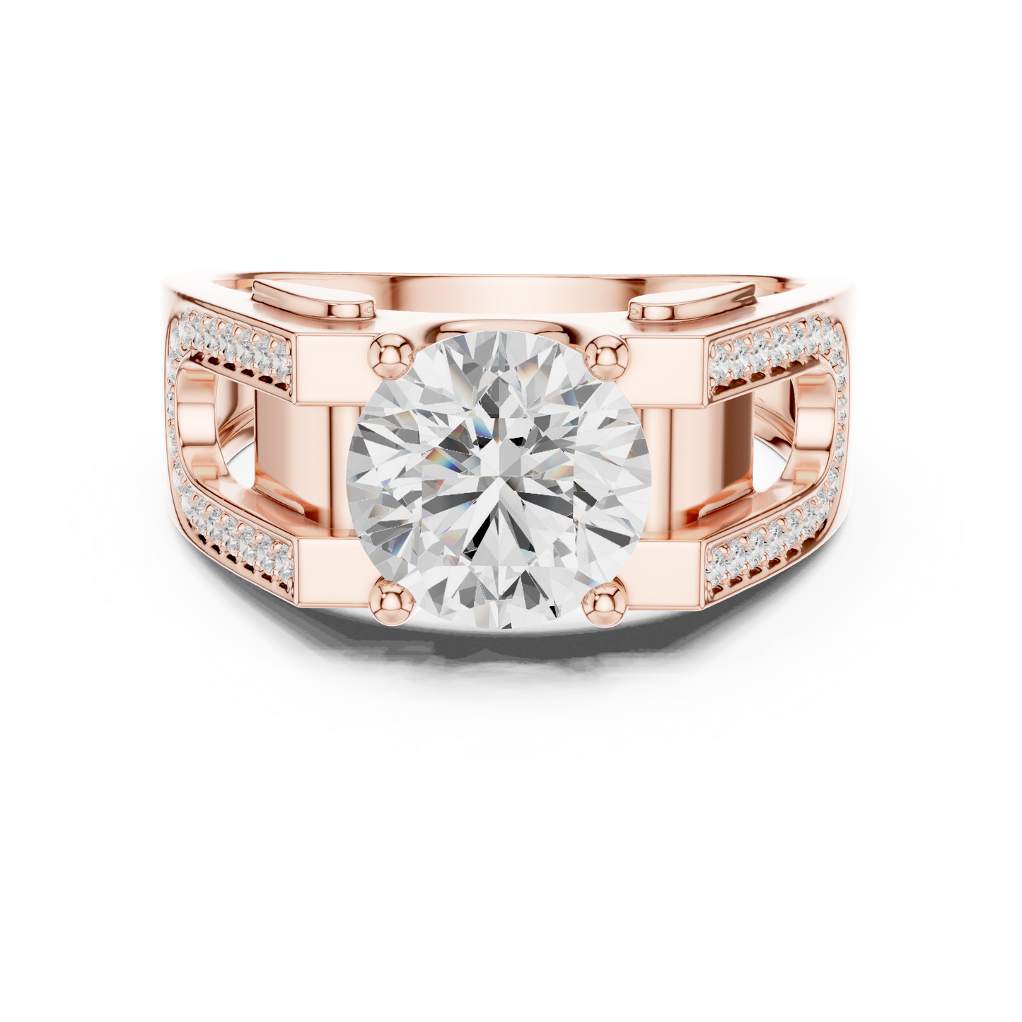 Arvandor Solitaire Ring for Men