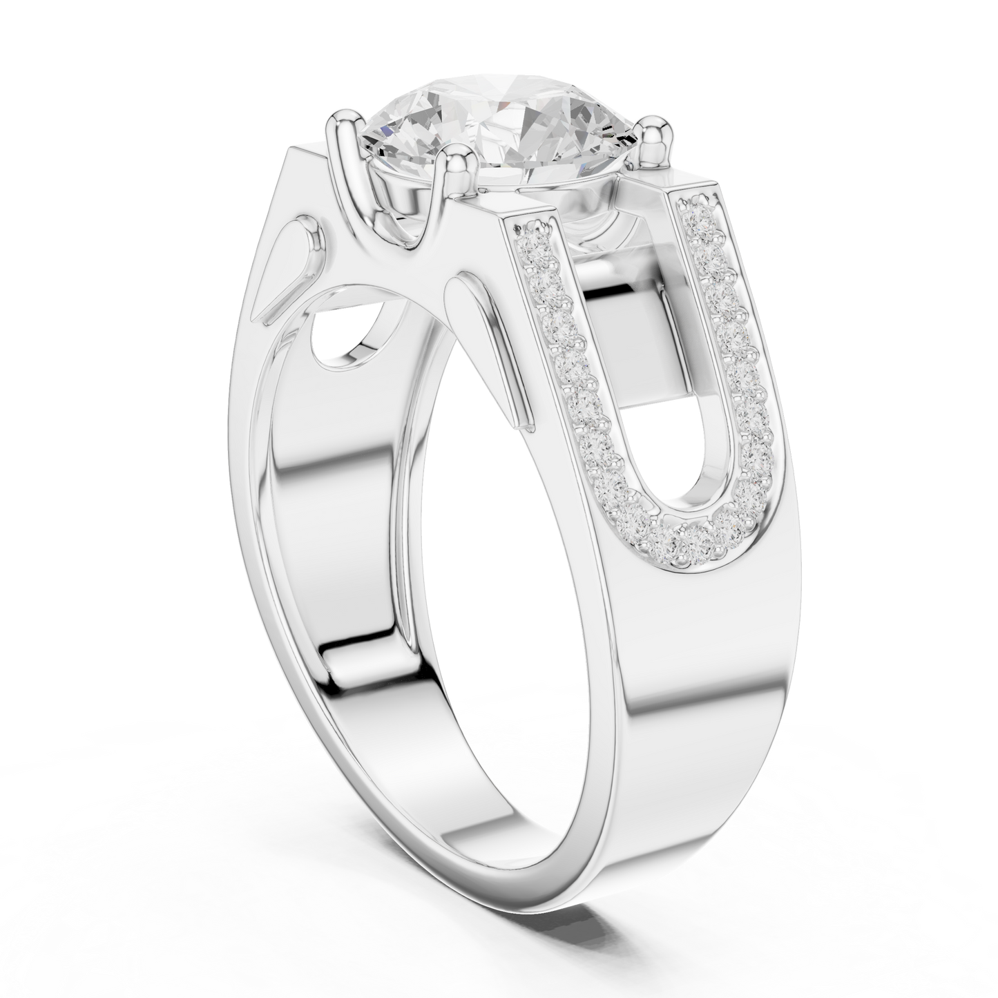 Arvandor Solitaire Ring for Men