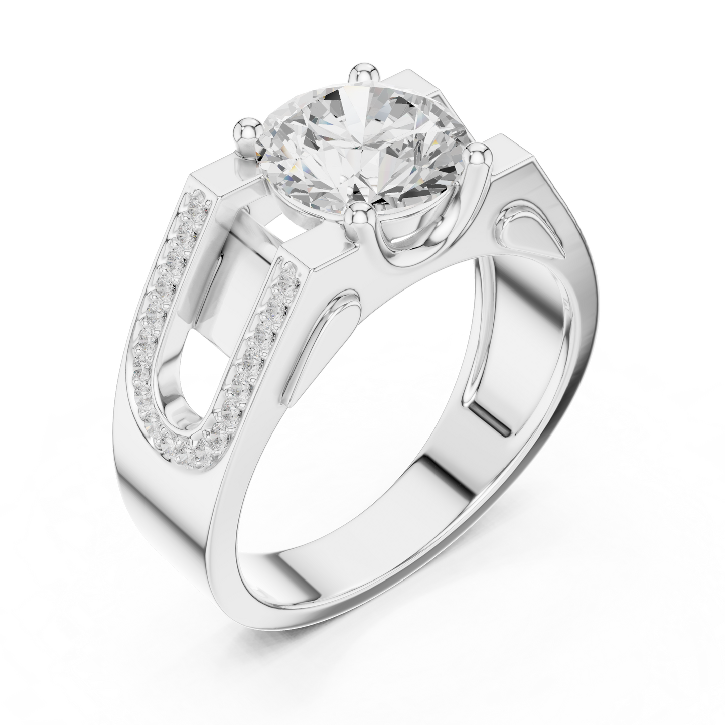 Arvandor Solitaire Ring for Men