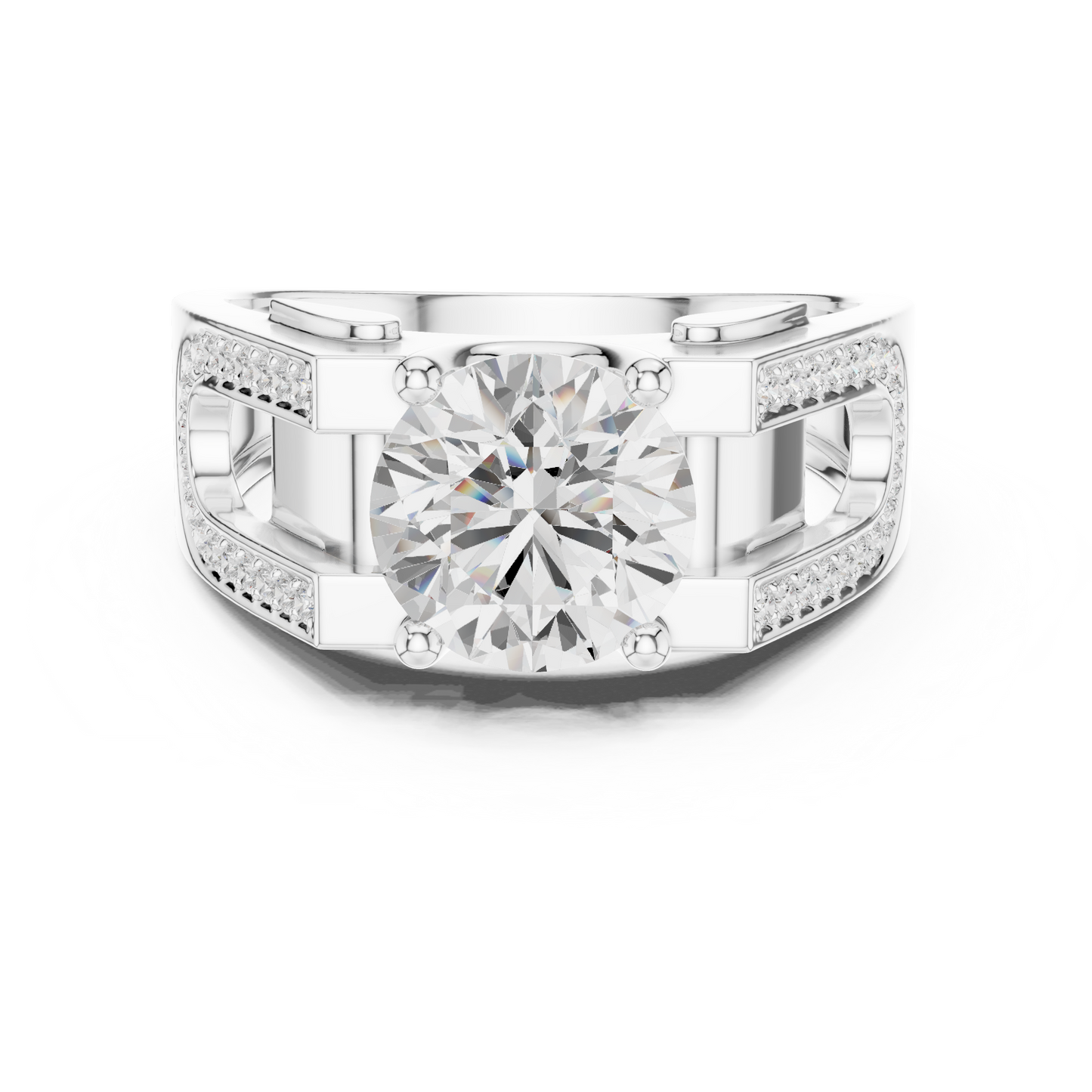 Arvandor Solitaire Ring for Men