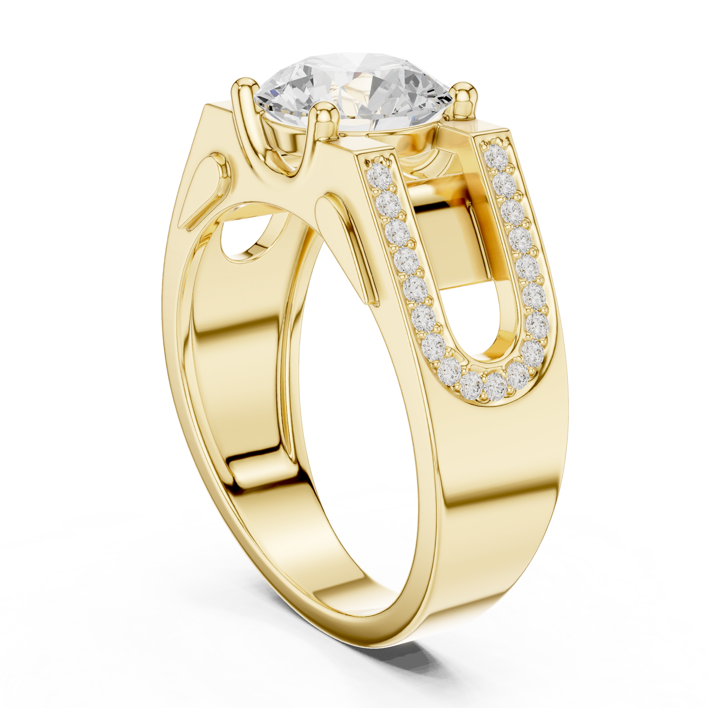 Arvandor Solitaire Ring for Men