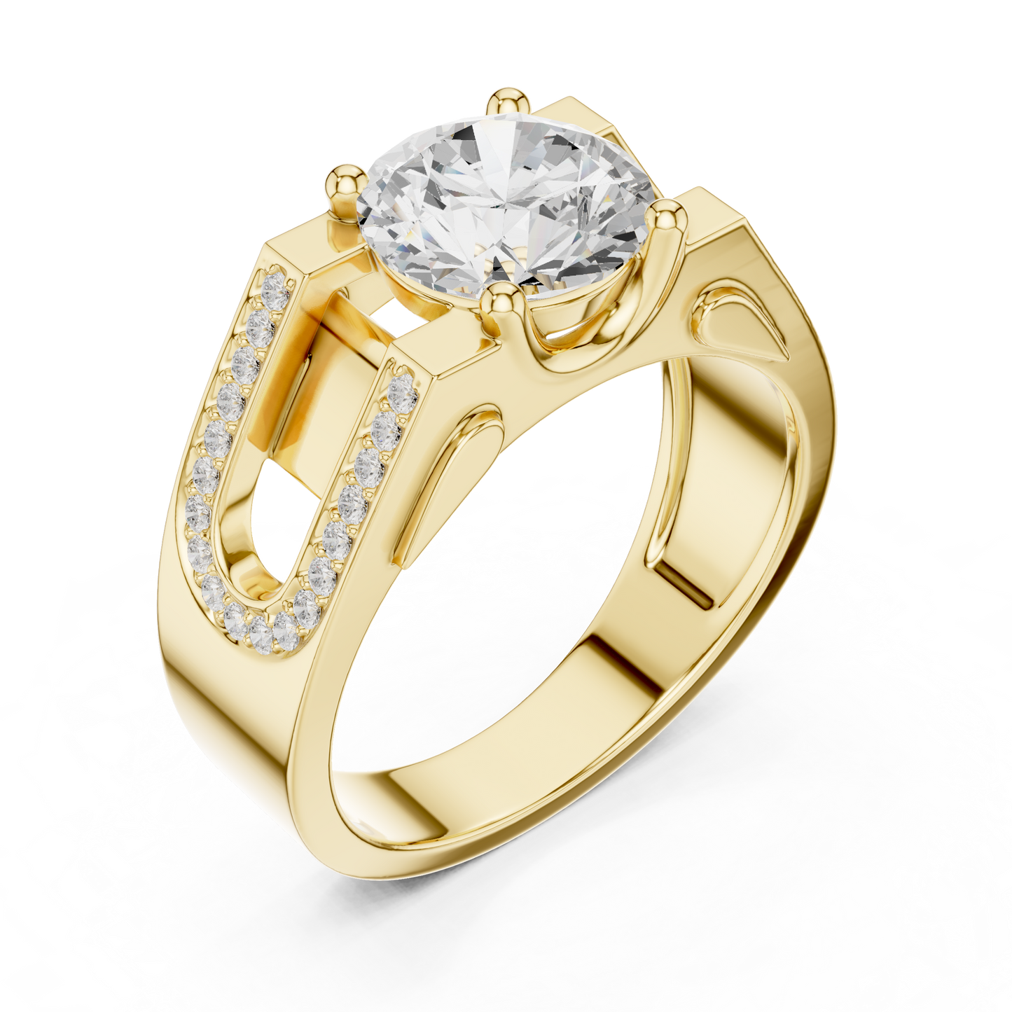 Arvandor Solitaire Ring for Men