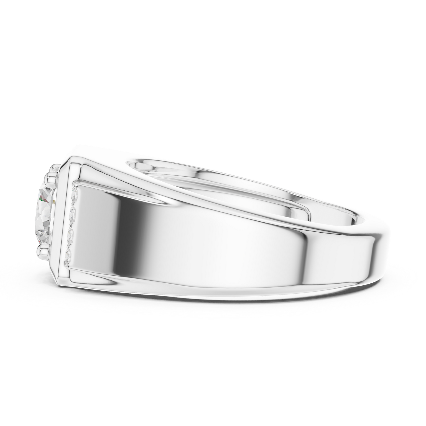 Caledor Solitaire Diamond Ring for Men