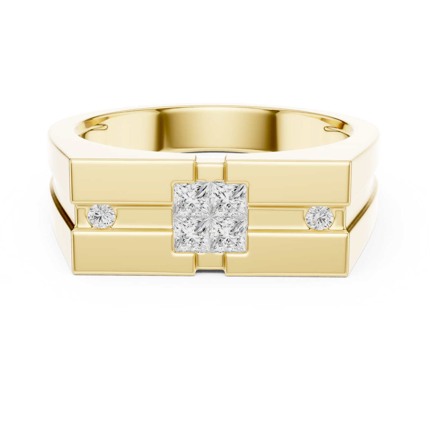 Cassiar Diamond Ring for Men