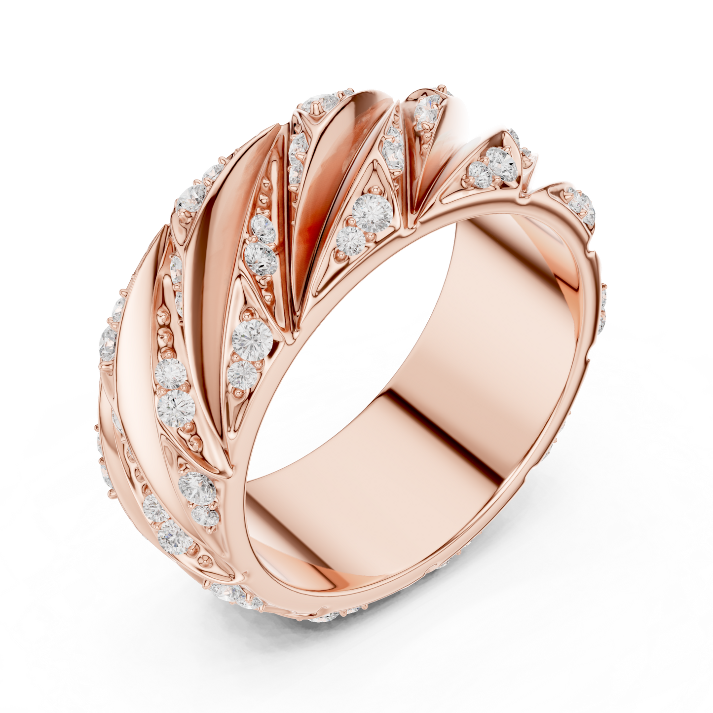 Noir Luxe Diamond Ring for Men