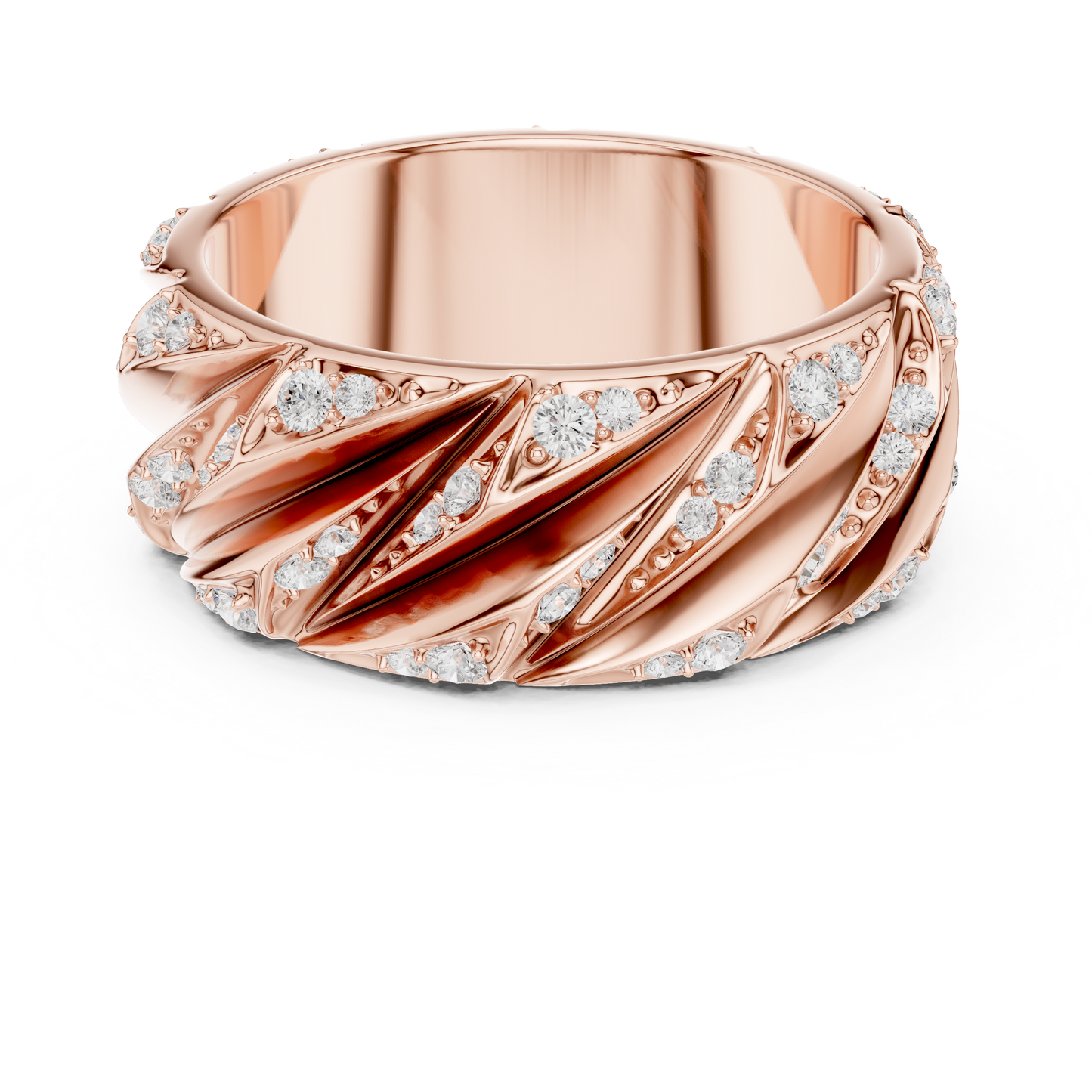Noir Luxe Diamond Ring for Men
