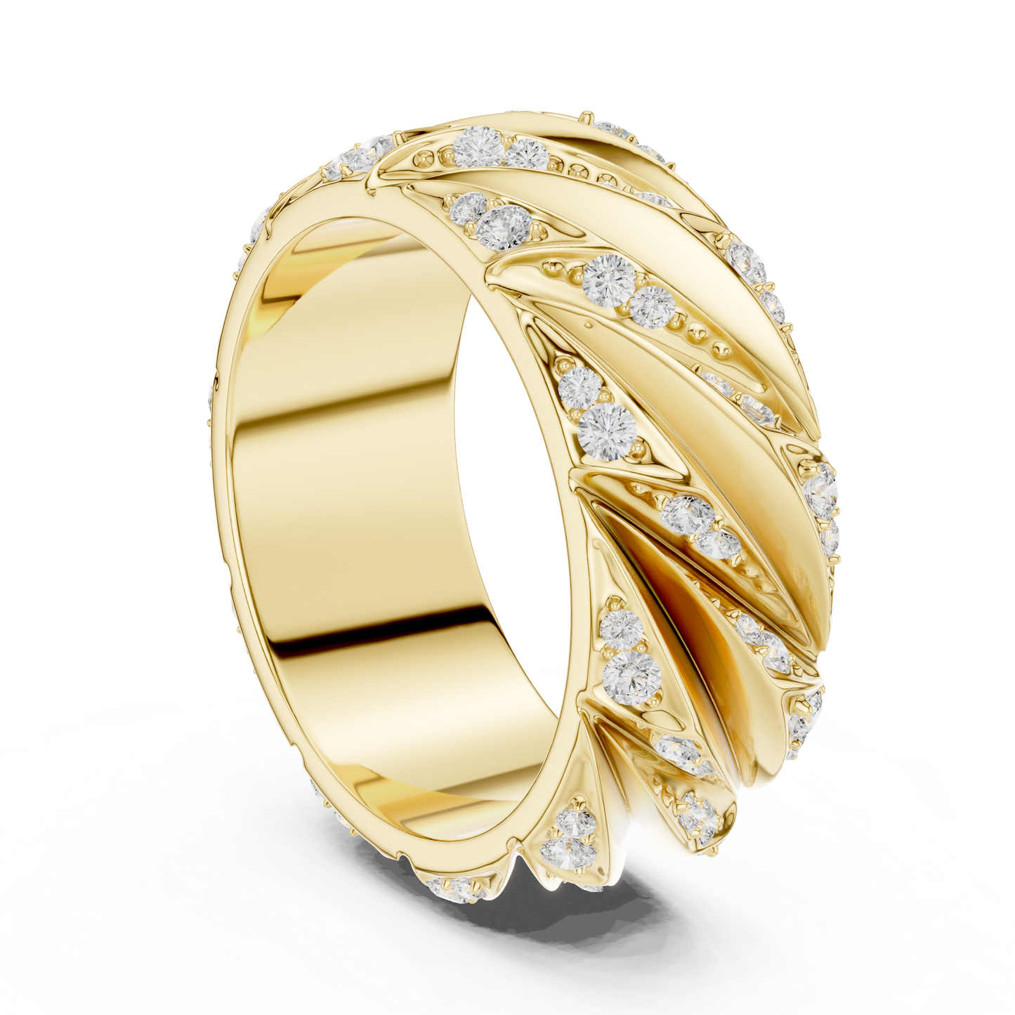 Noir Luxe Diamond Ring for Men
