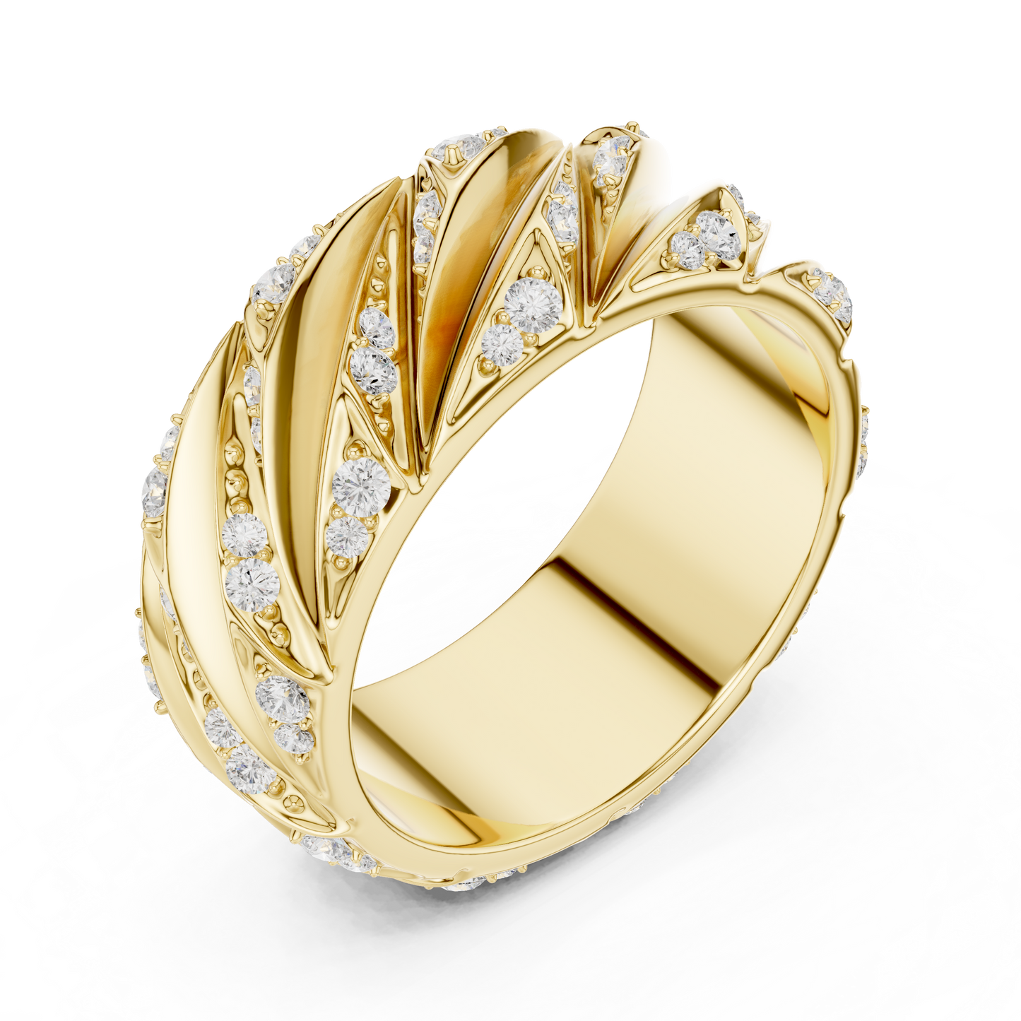 Noir Luxe Diamond Ring for Men