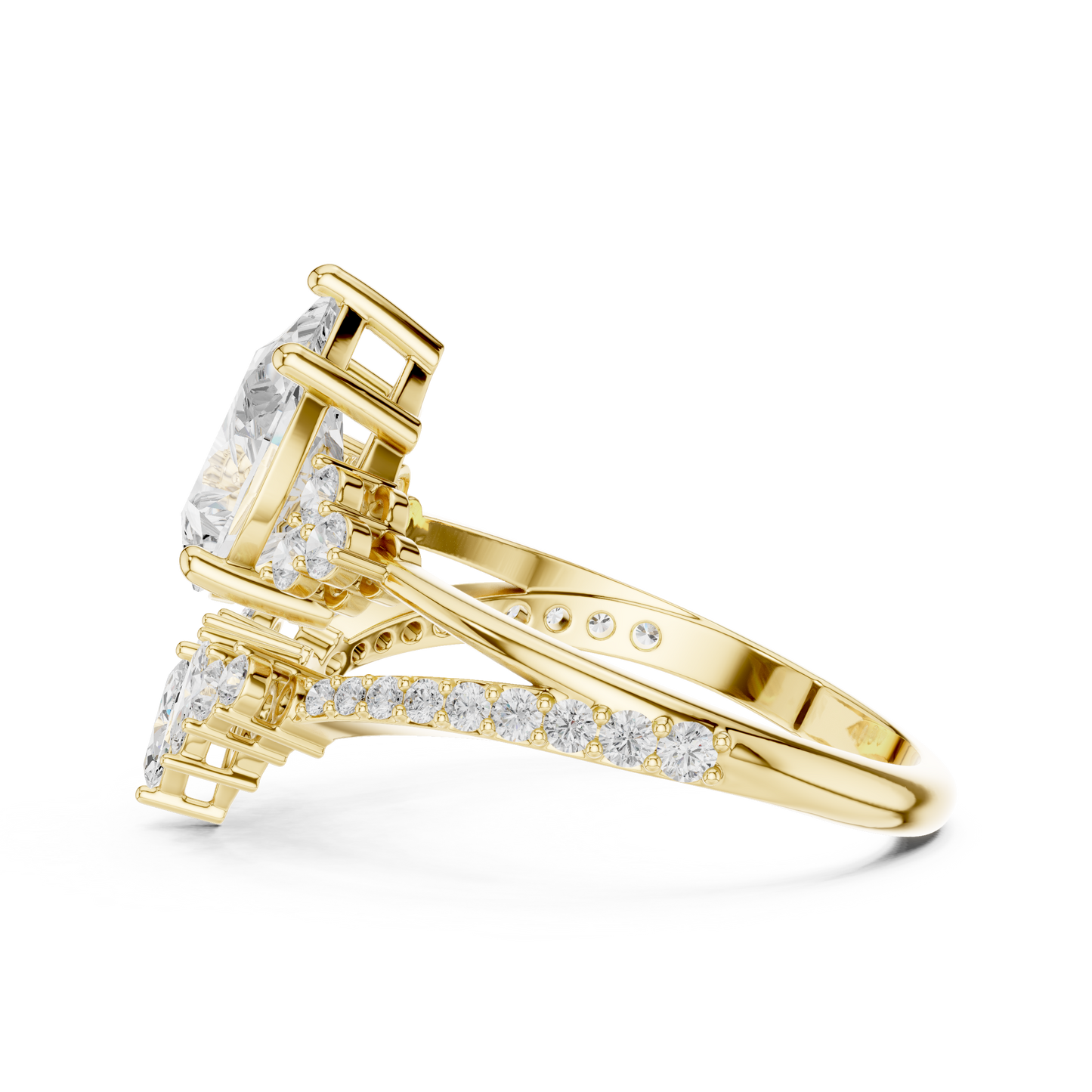 Crystal Pact Diamond Ring