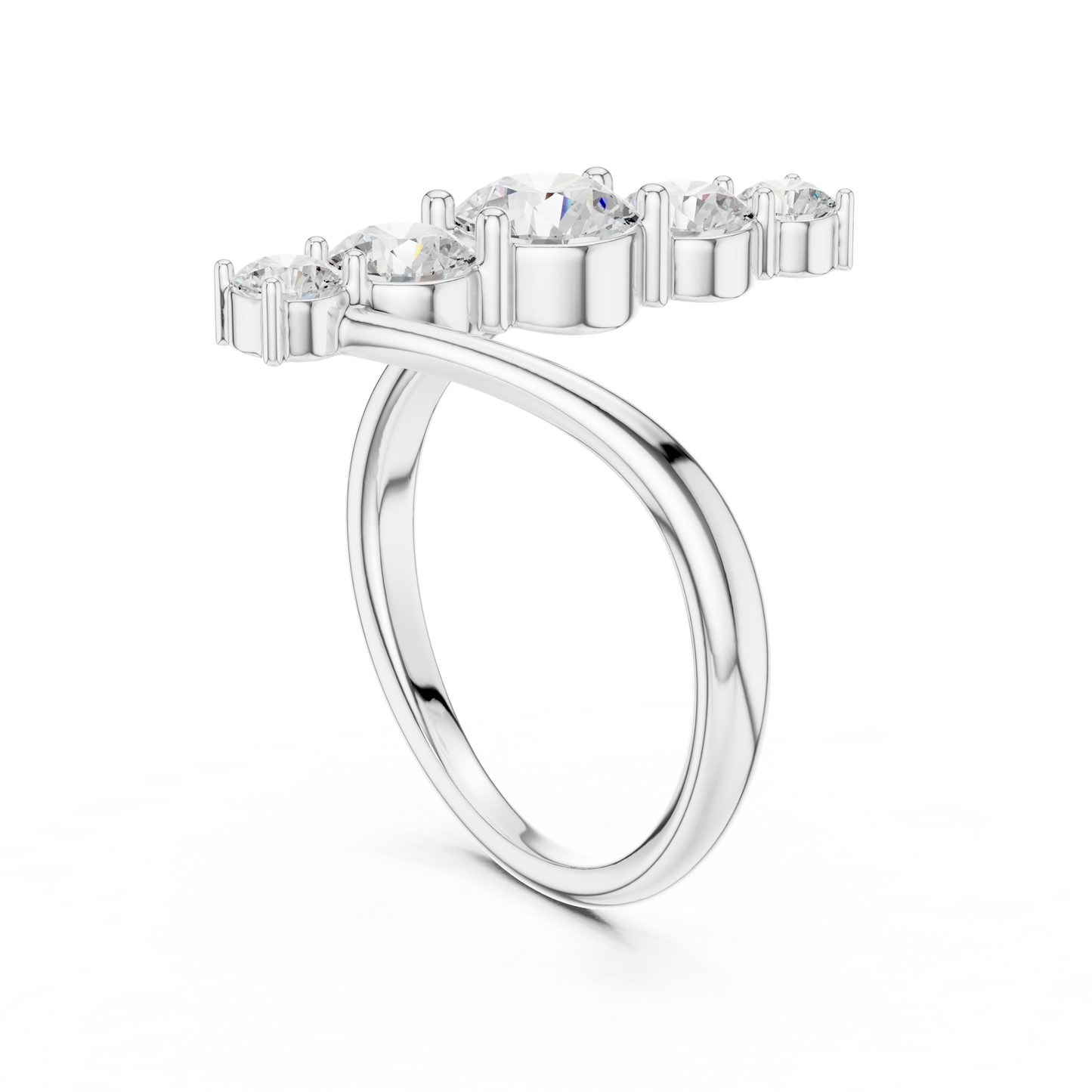 Velvet Circle Diamond Ring