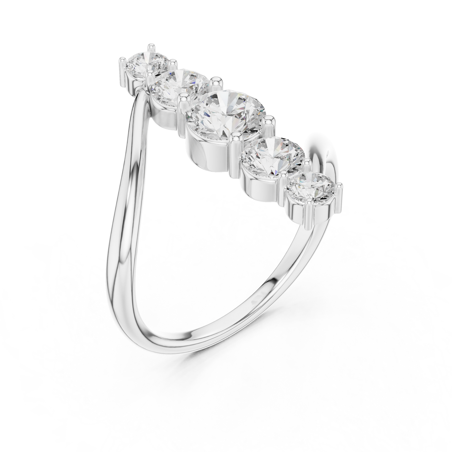 Velvet Circle Diamond Ring