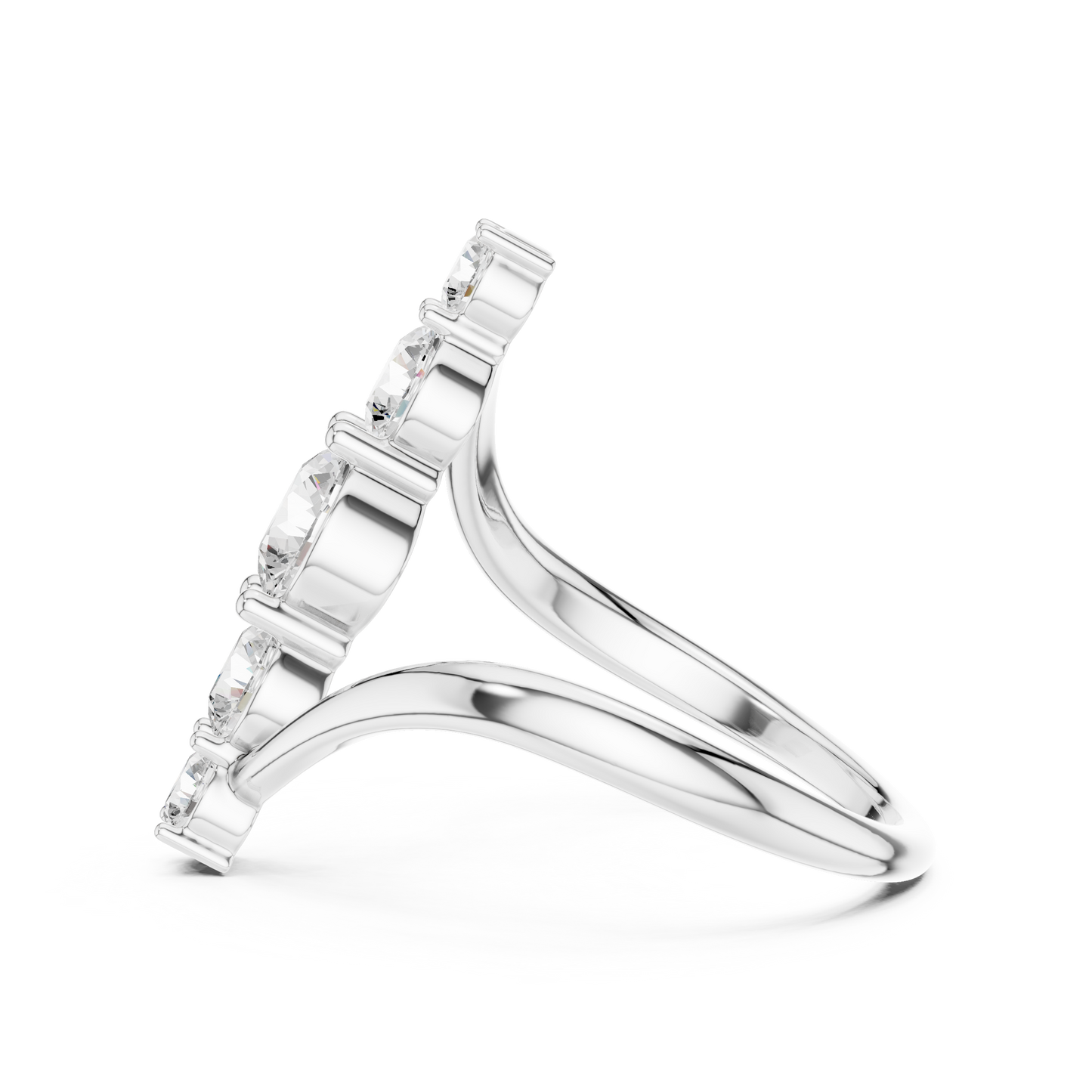 Velvet Circle Diamond Ring