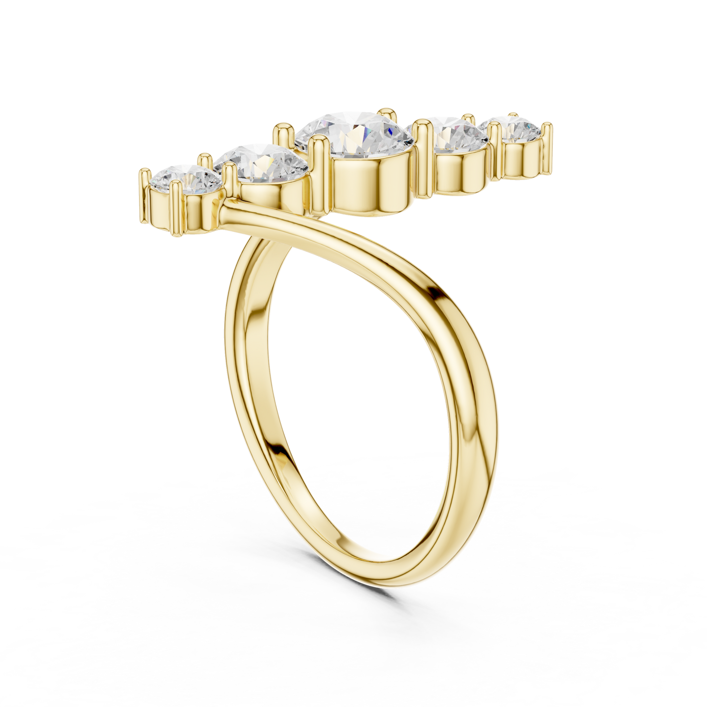 Velvet Circle Diamond Ring