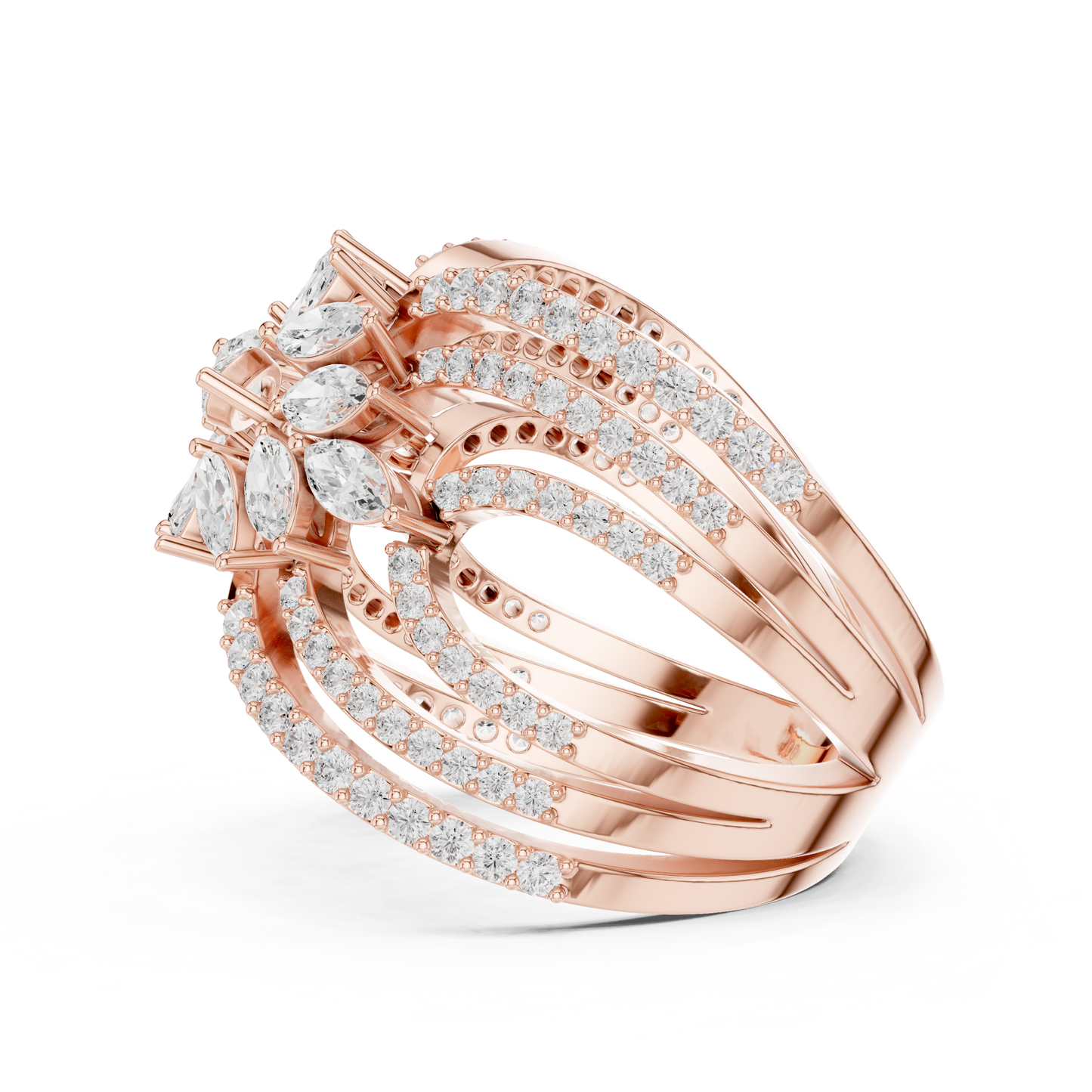Crown Jewel Diamond Ring