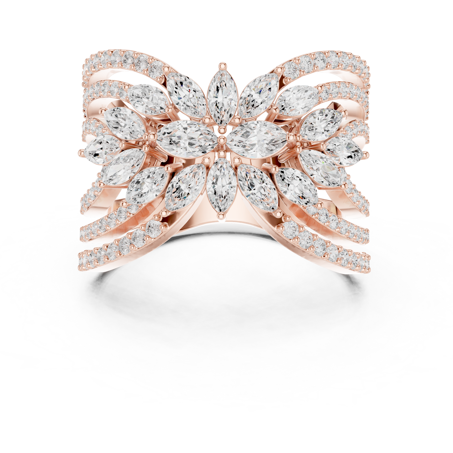 Crown Jewel Diamond Ring