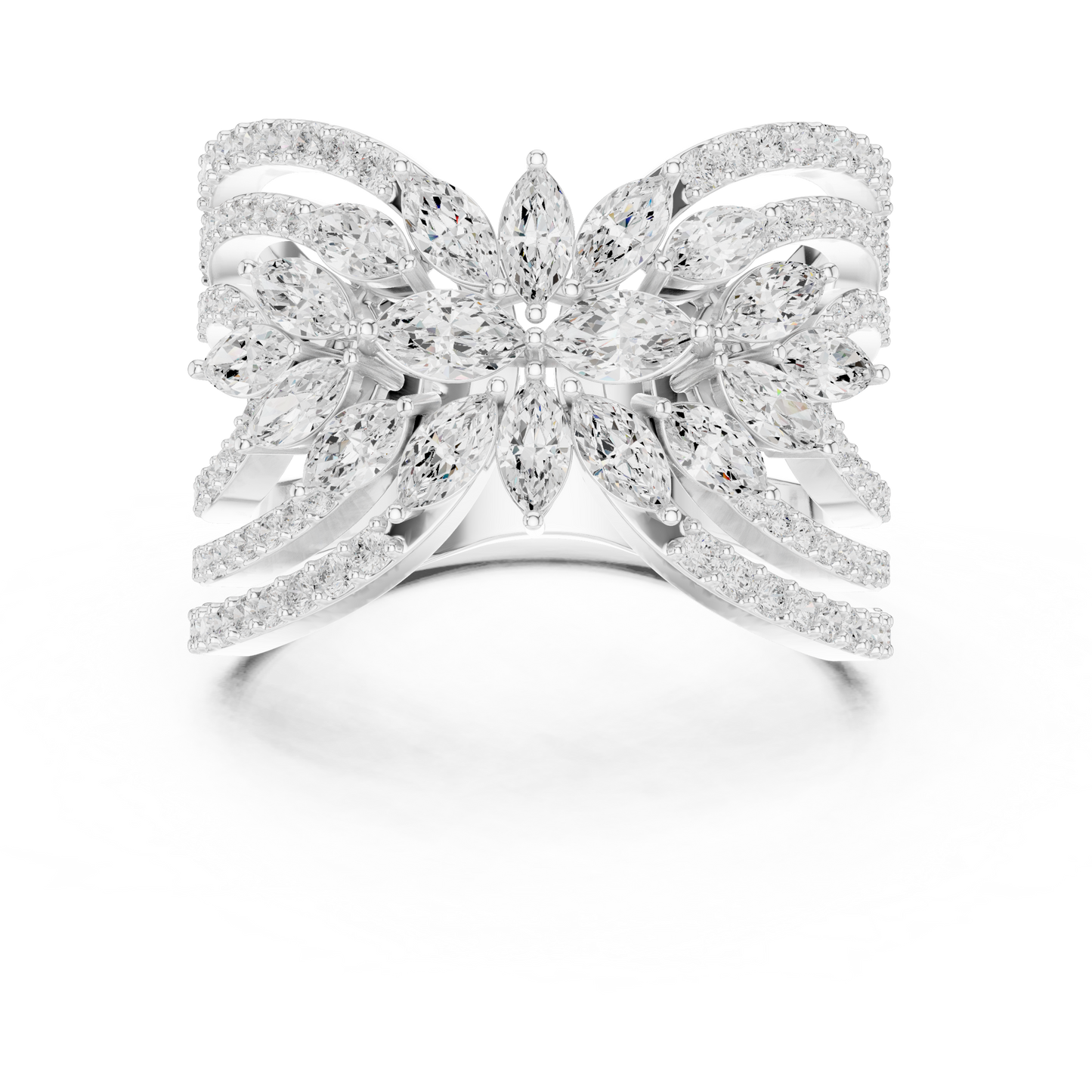 Crown Jewel Diamond Ring