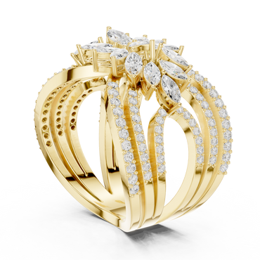 Crown Jewel Diamond Ring