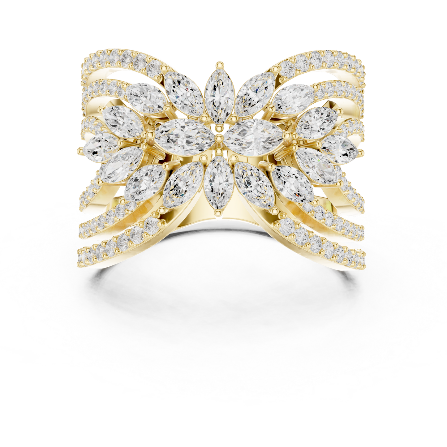 Crown Jewel Diamond Ring