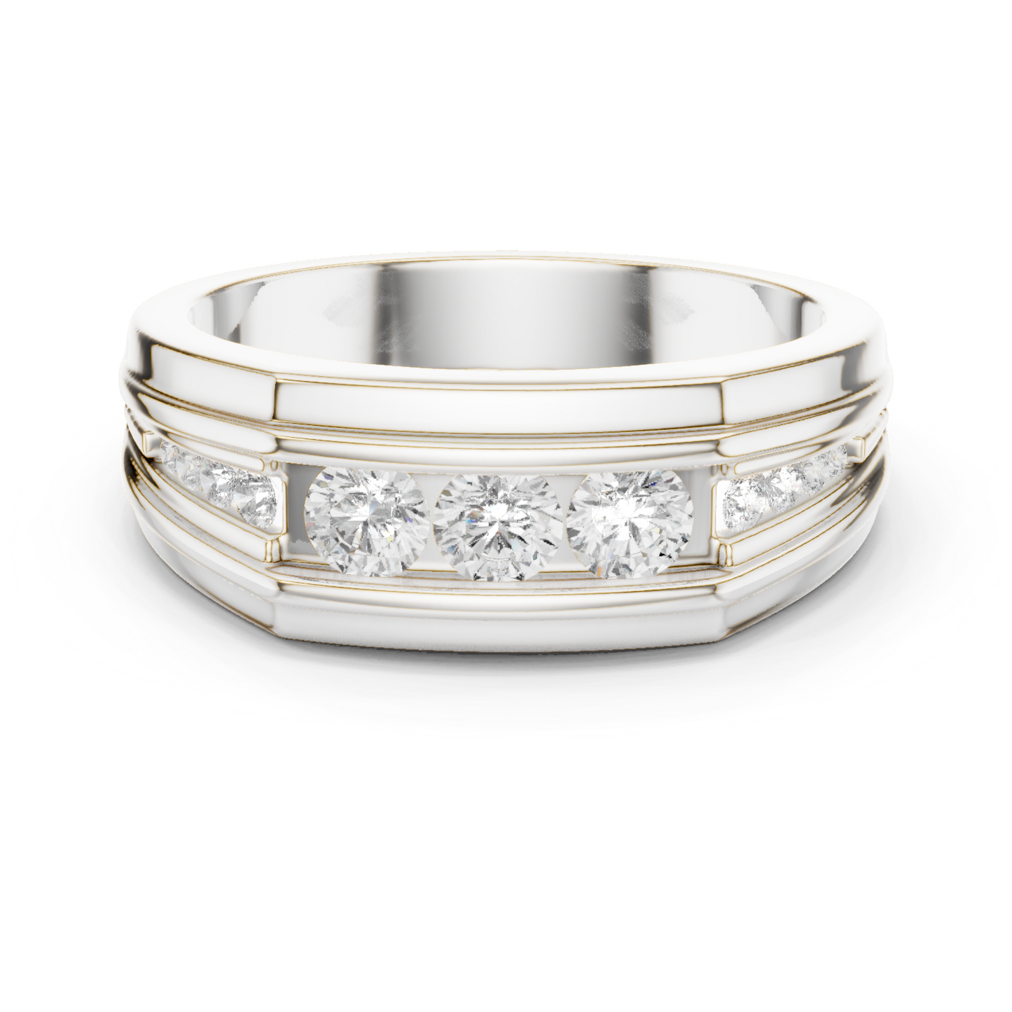 The Monarch Band Diamond Ring for Men